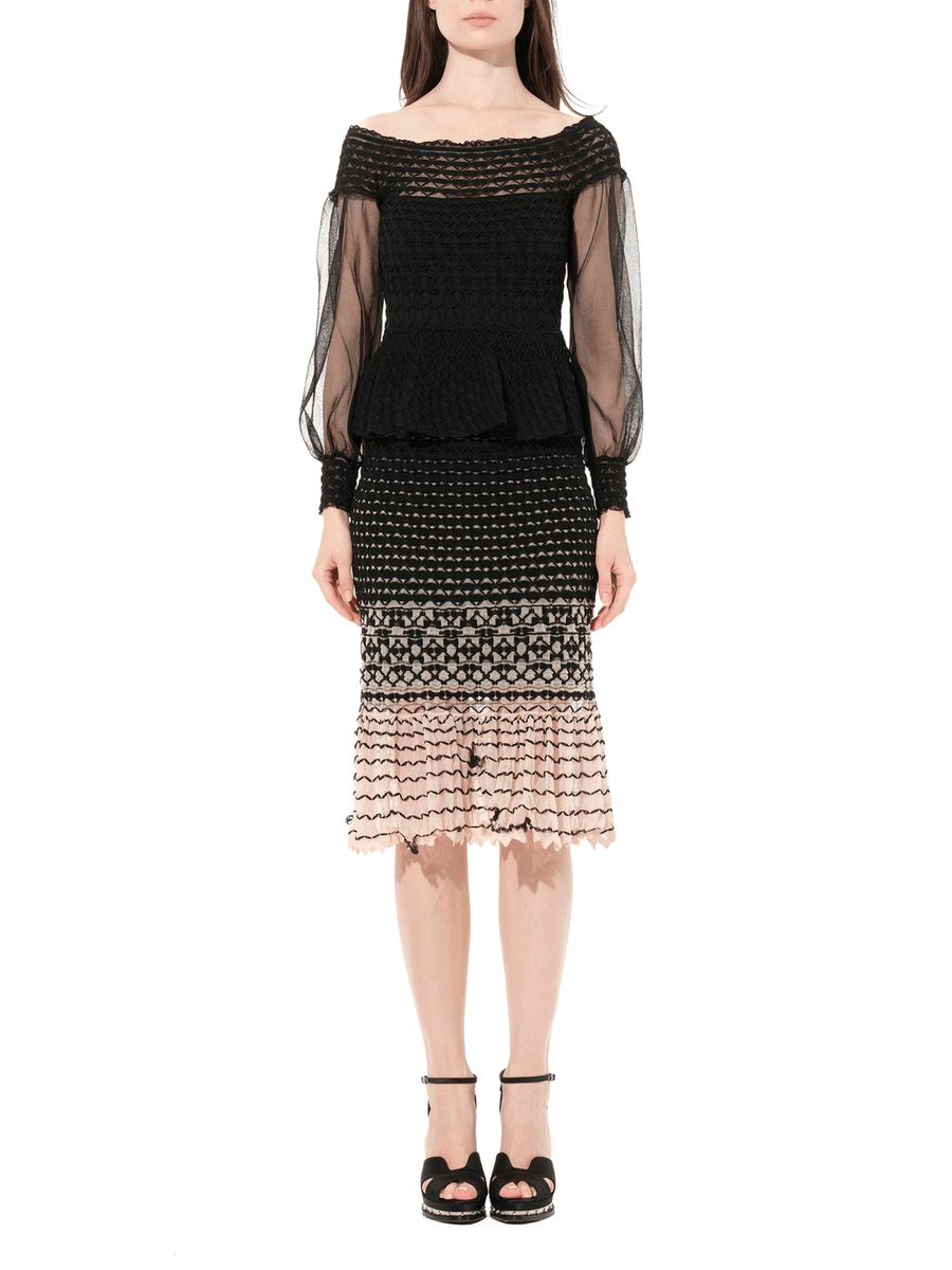 Criss Cross Dress in Black