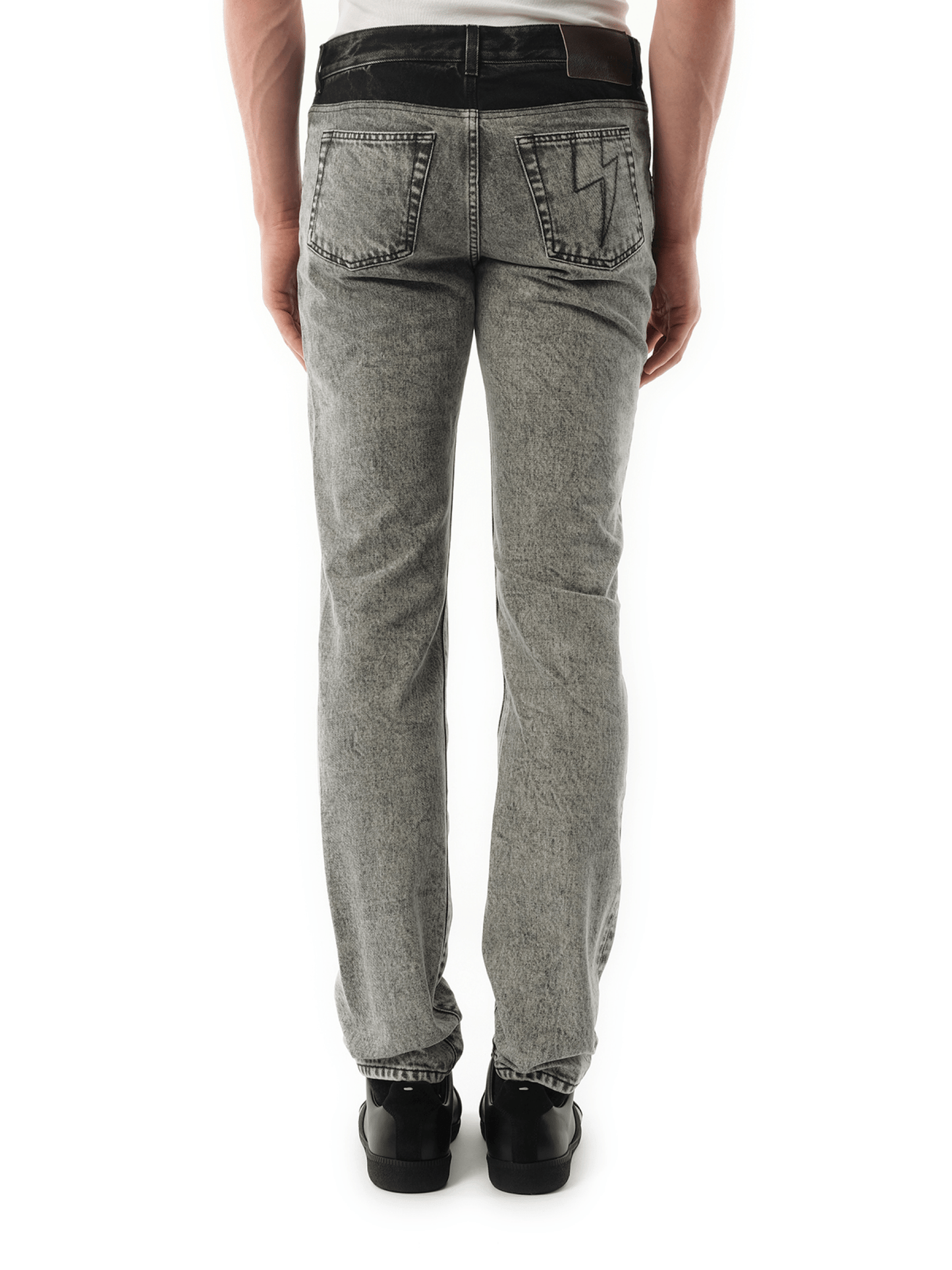 Slim Fit Jeans Black/Grey