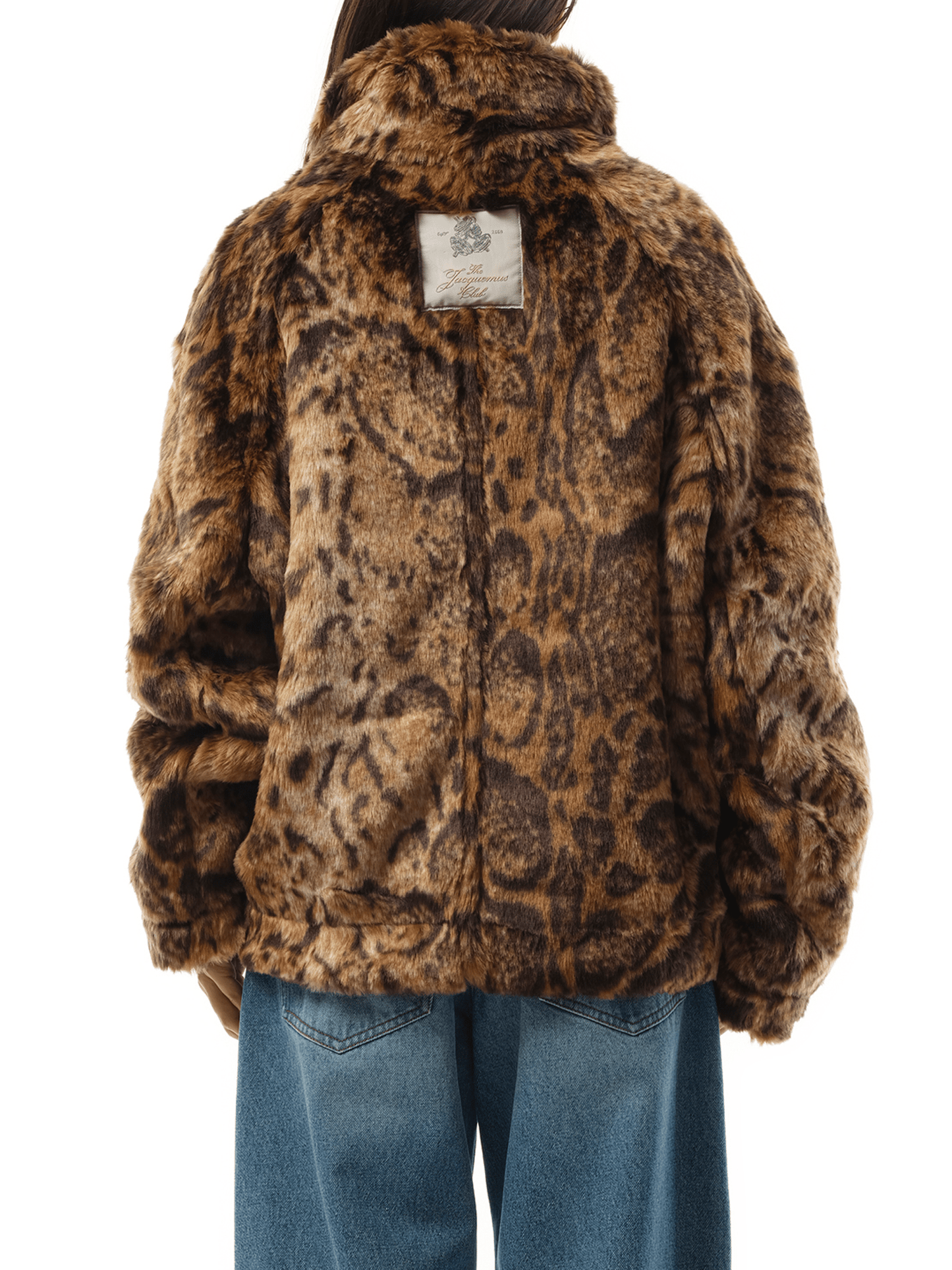 Jacquemus Le Blouson Fernando in Leopard