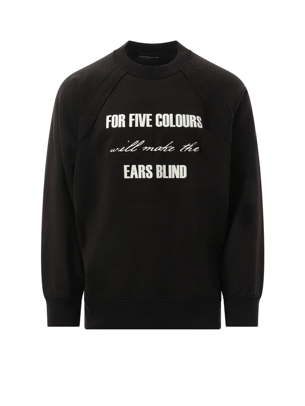 Undercover Back Logo Sweatshirt in Black1