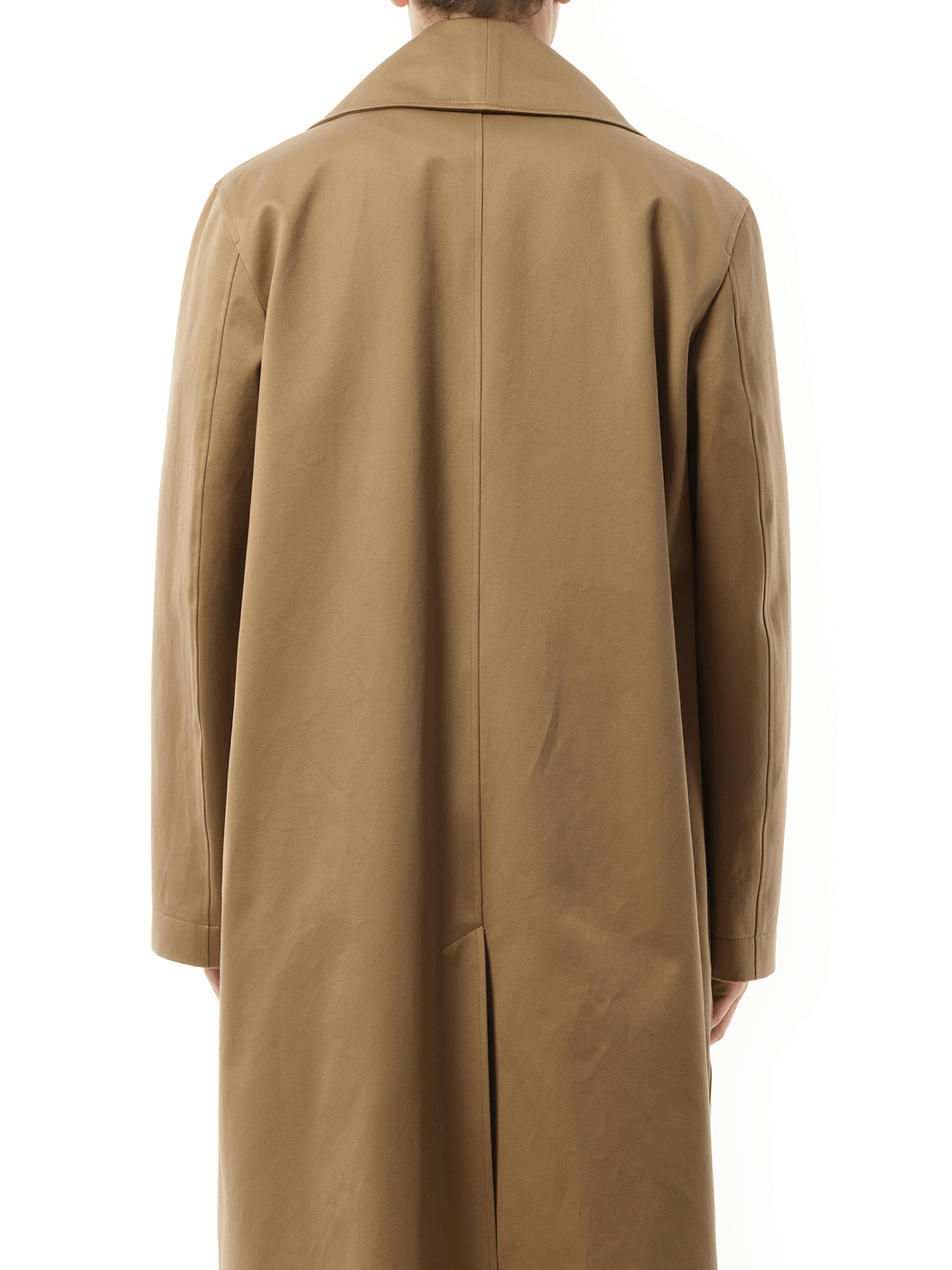 Loewe Shawl Collar Coat in Beige