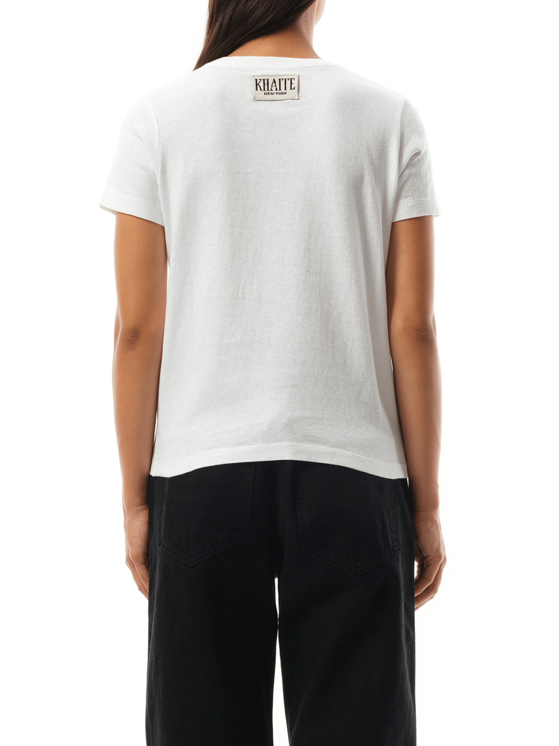 Khaite Samson T-Shirt in White