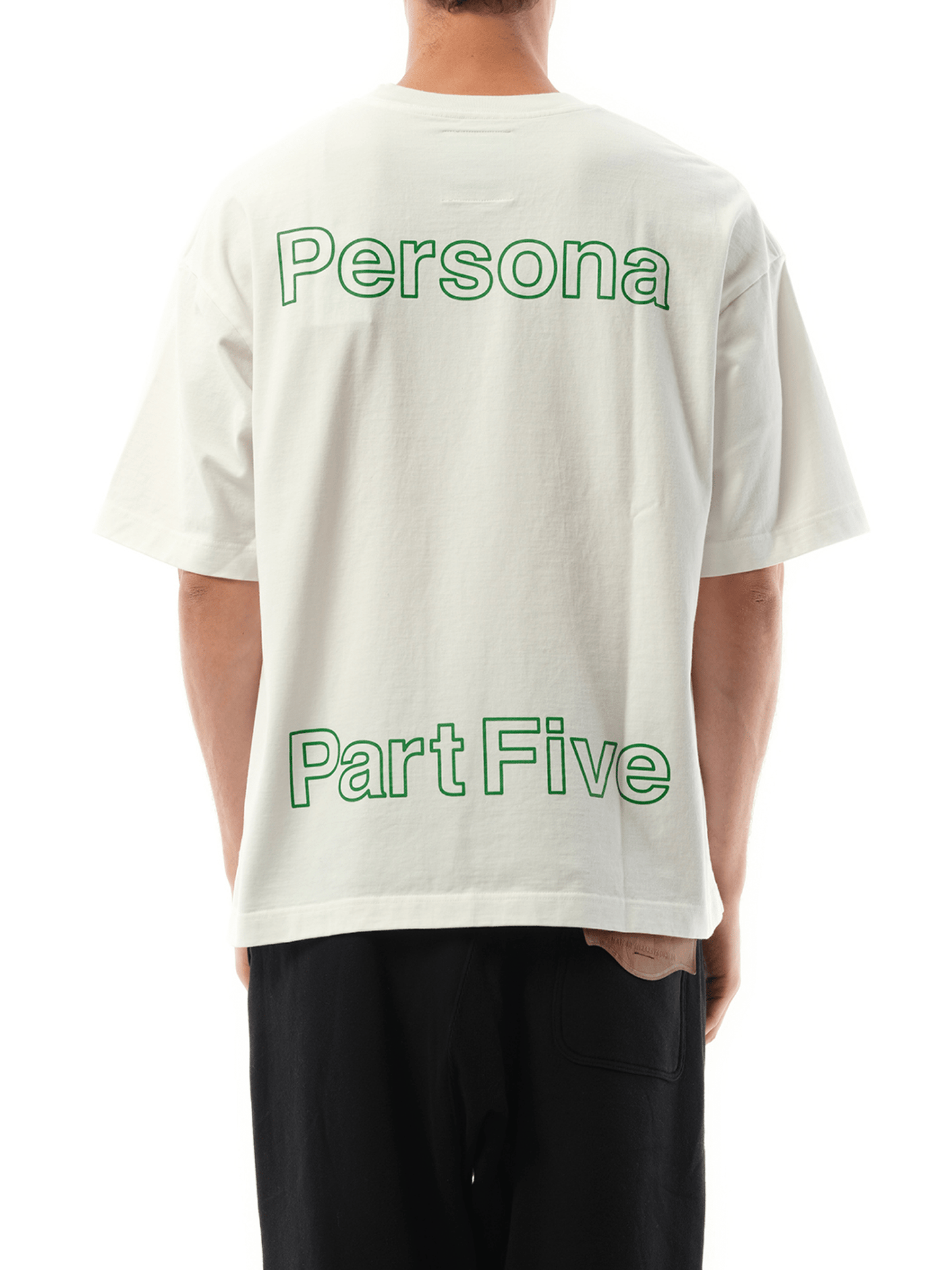 Maison Mihara Yasuhiro Leon Printed T-Shirt in White