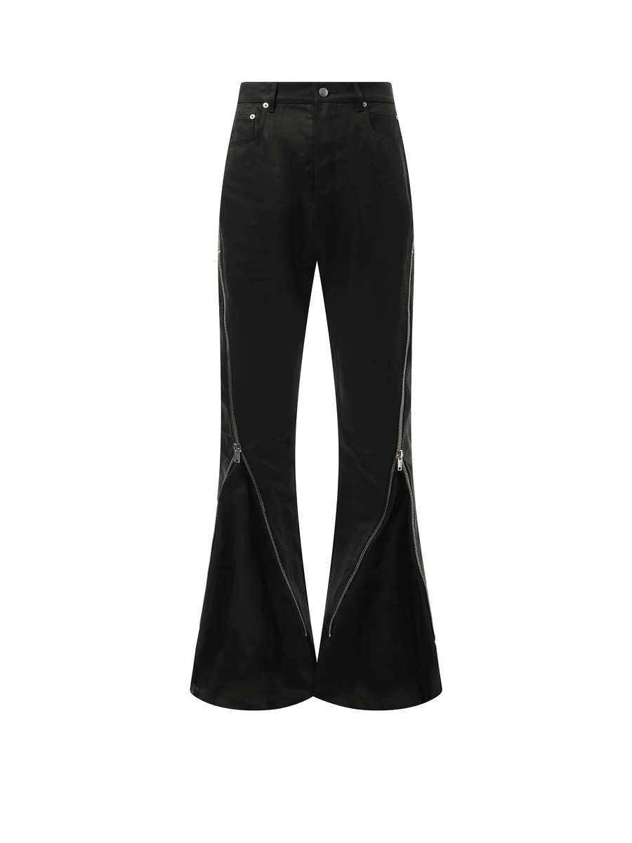 Rick Owens Linen Bolan Banana in Black