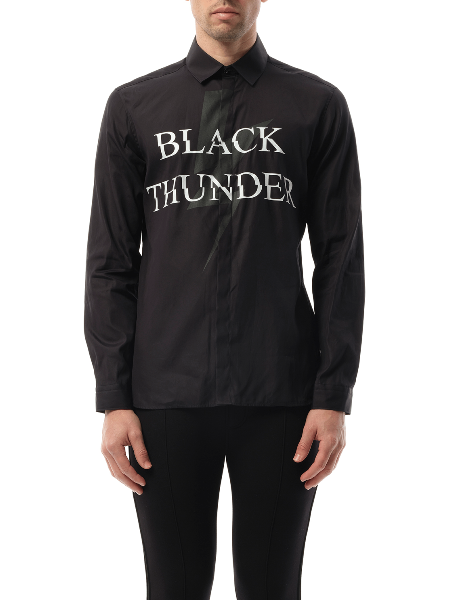Shirt in Black/White