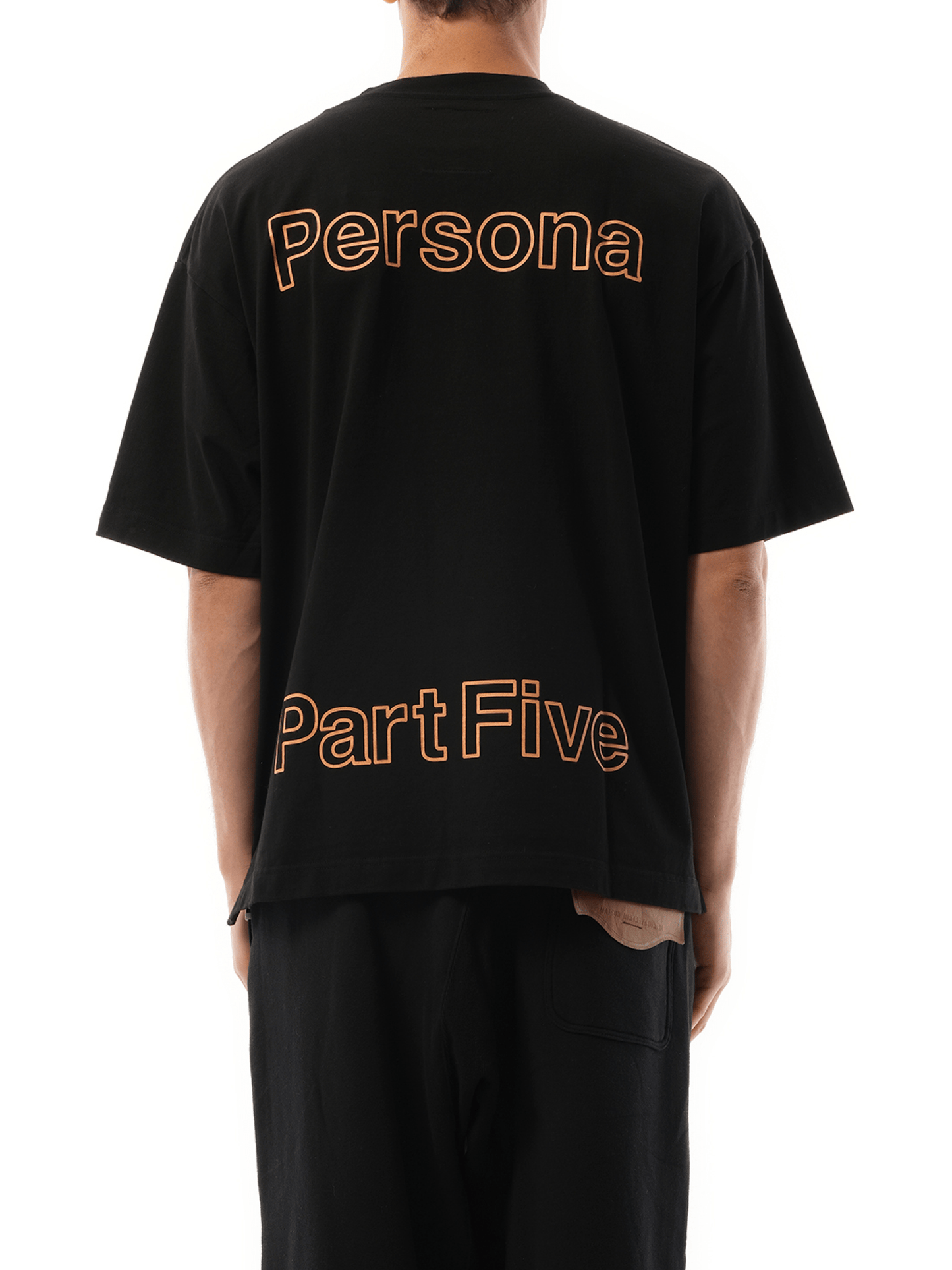 Maison Mihara Yasuhiro Leon Printed T-Shirt in Black