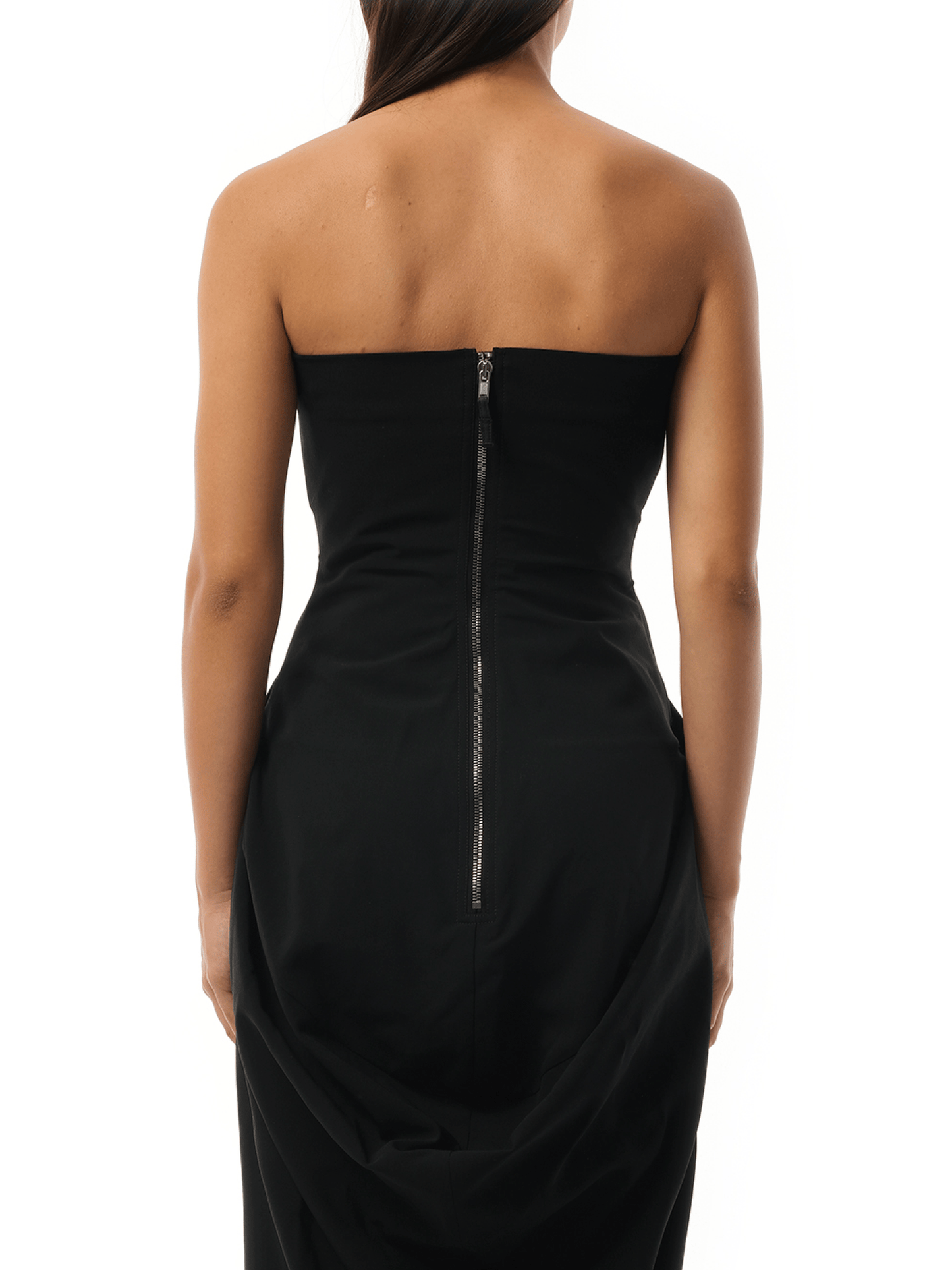 Rick Owens Amphora Prong Gown in Black