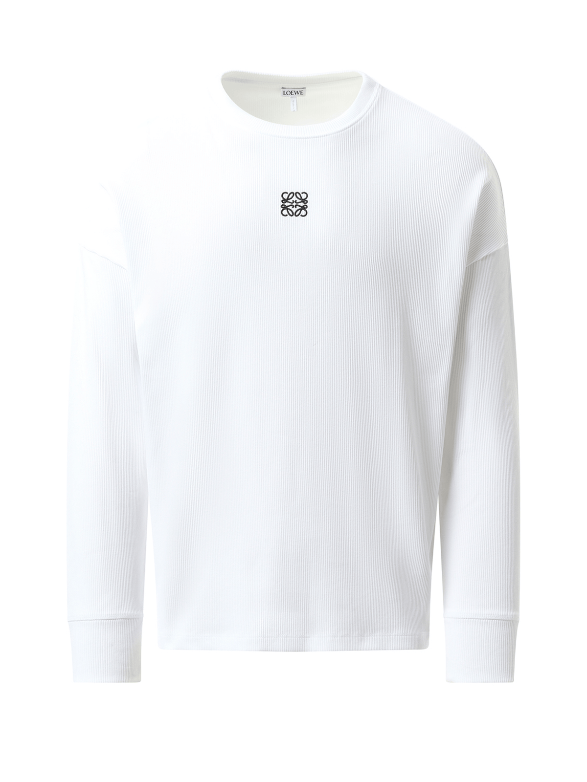 Loewe Long Sleeve Anagram T-Shirt in White