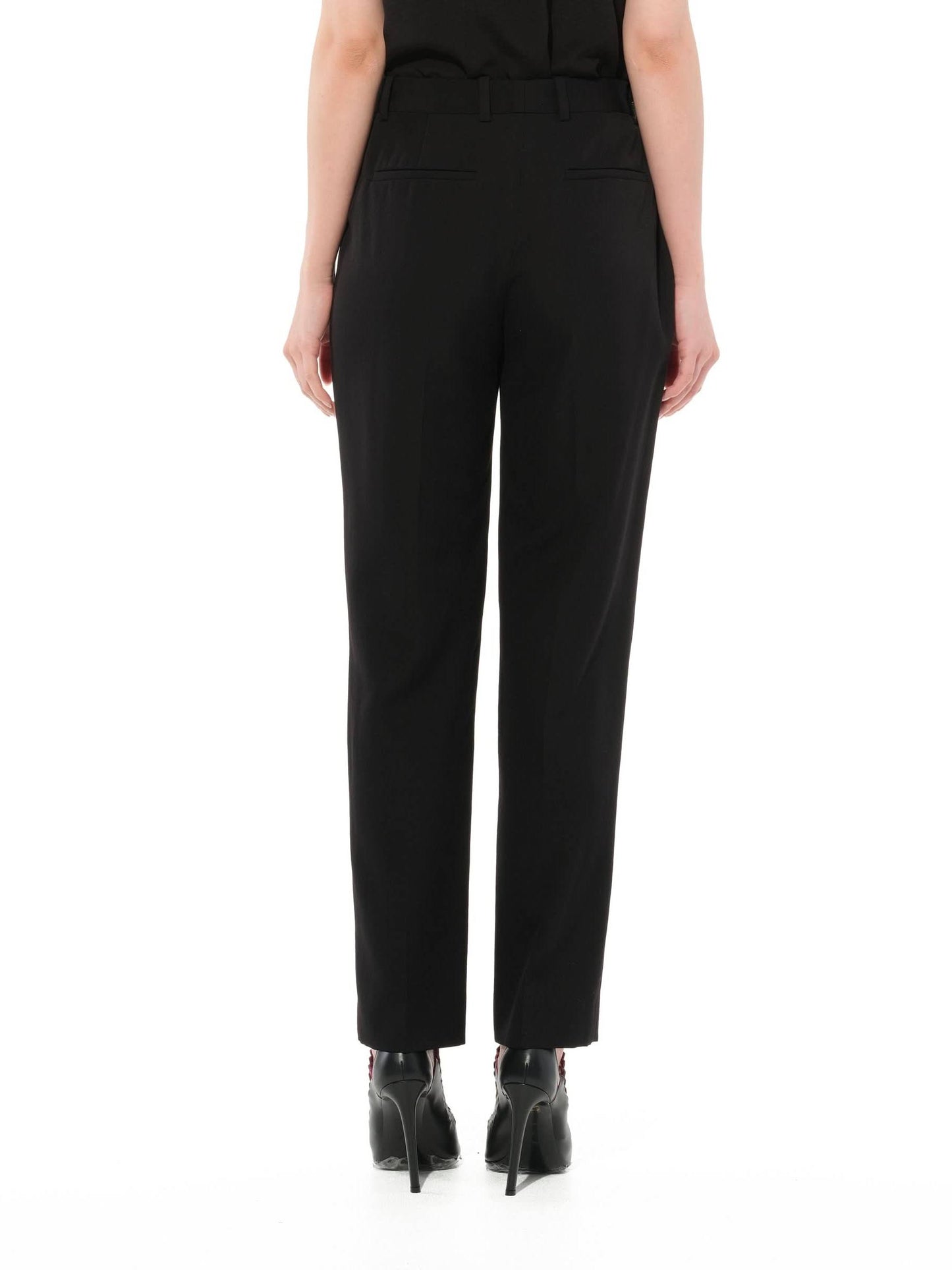 Cigarette Pants in Black