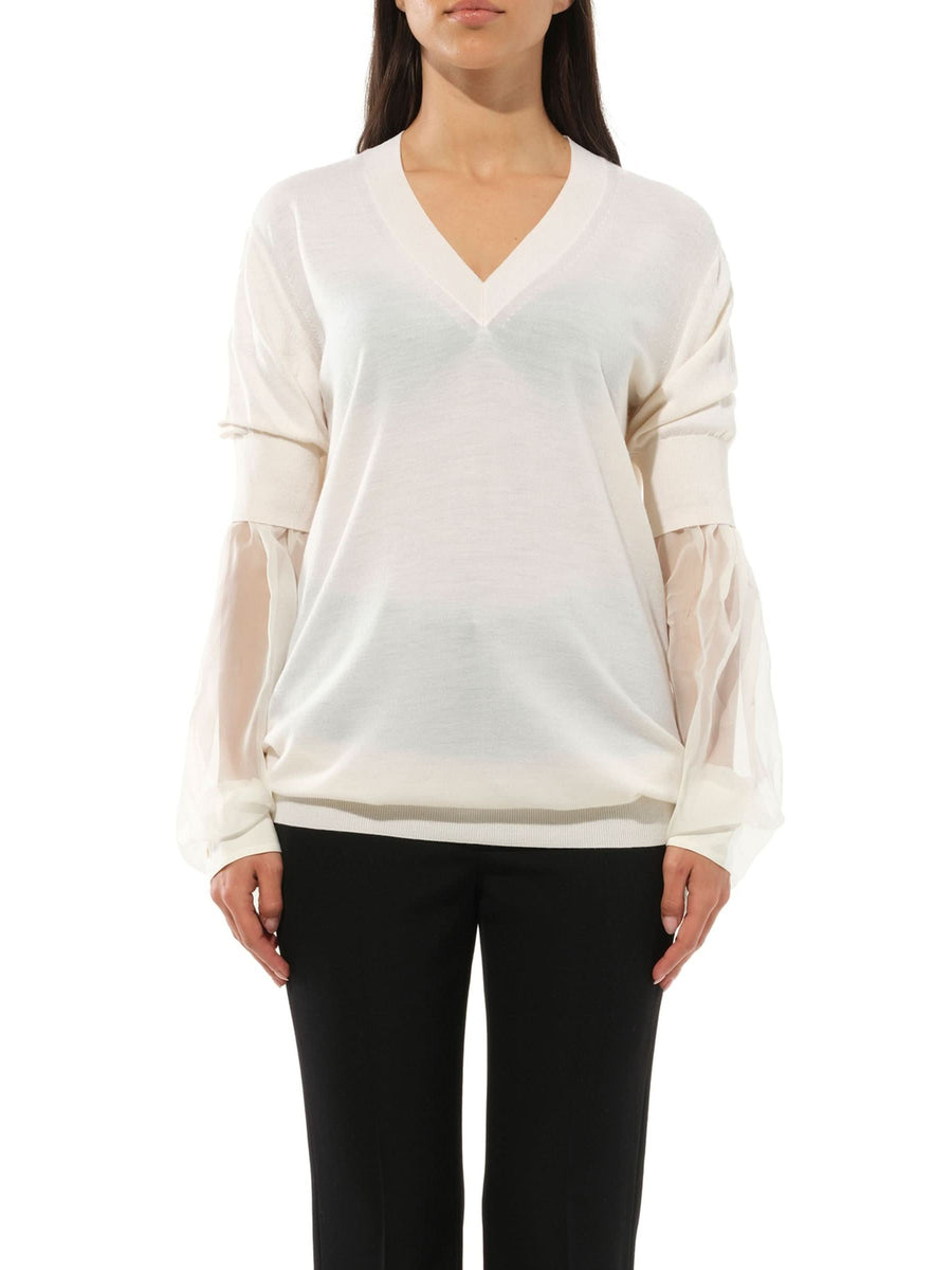Classic Pullover in White