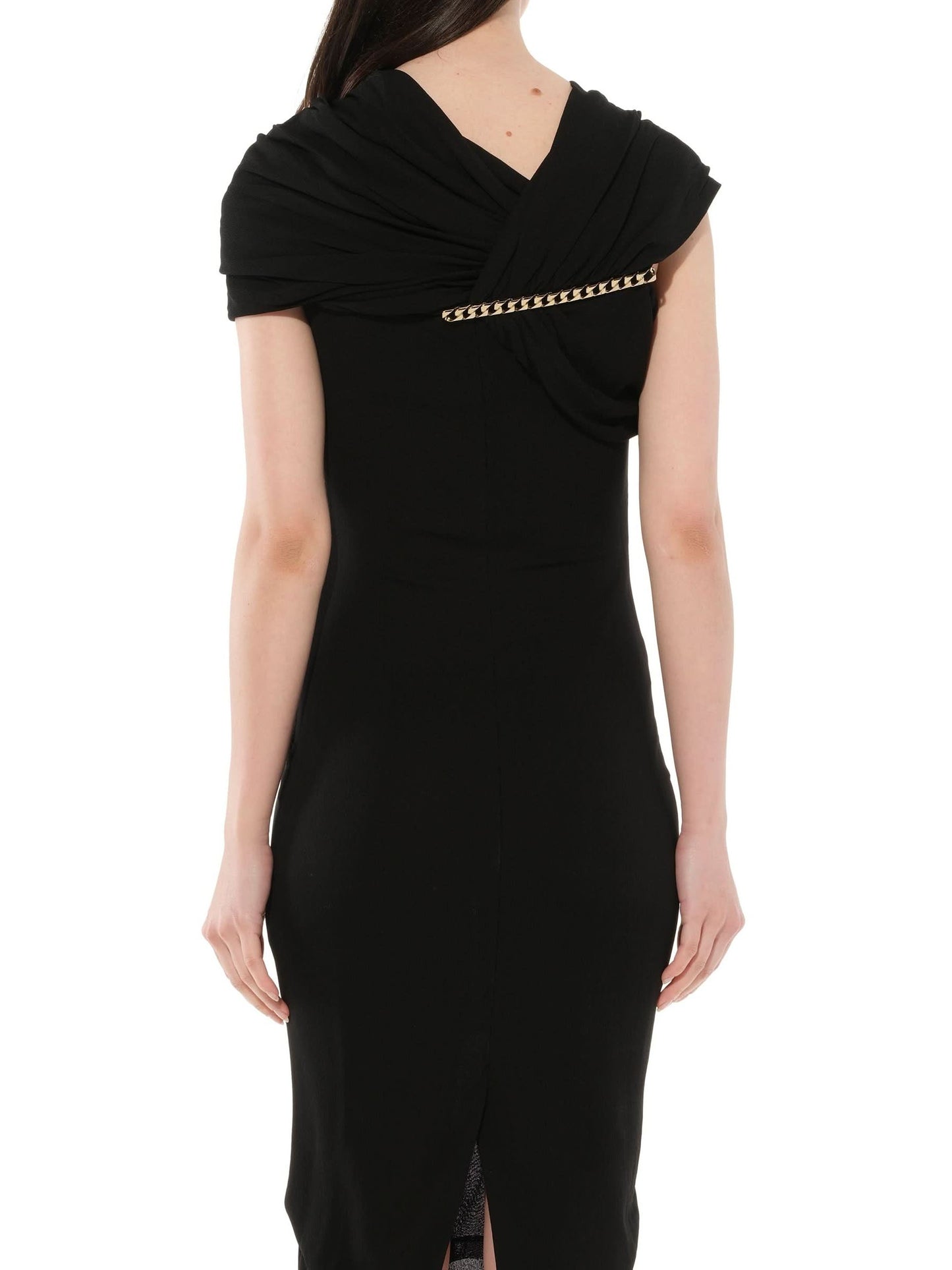 Chain Dress in Black
