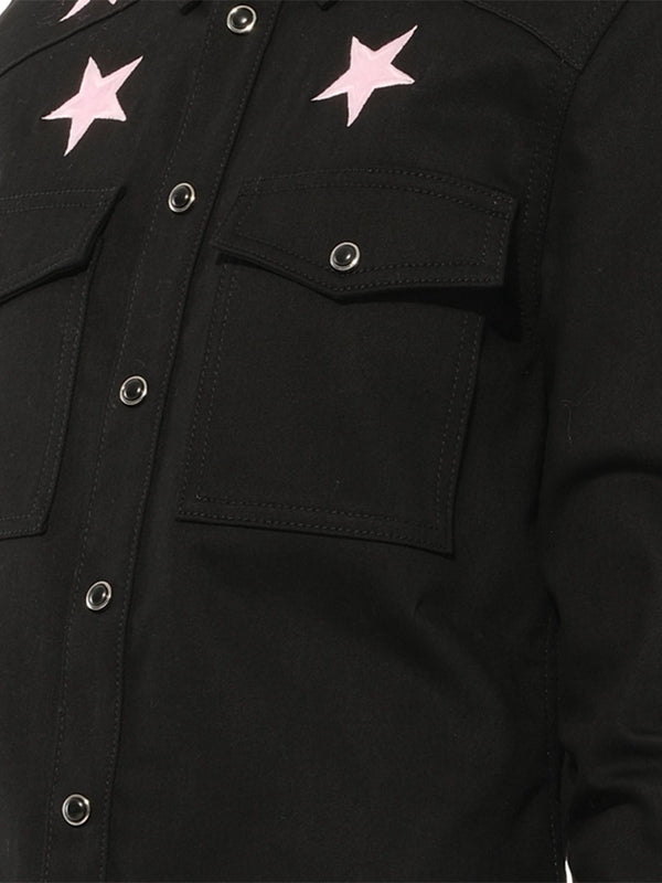 Long Sleeve Shirt in Black