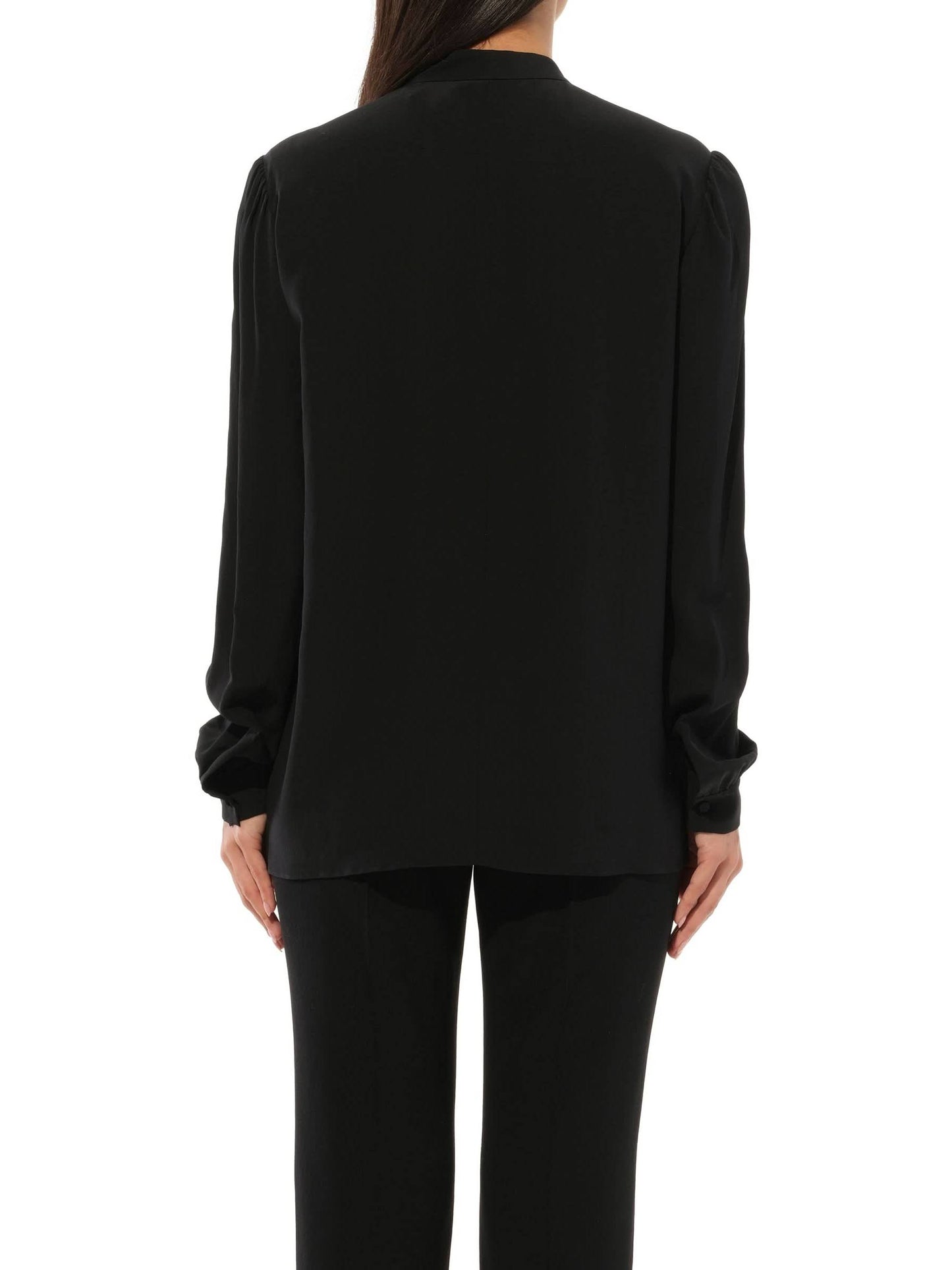 Long Sleeve Top in Black