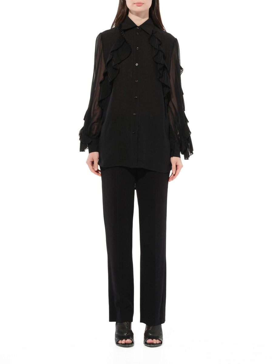 Long Sleeves Shirts in Black