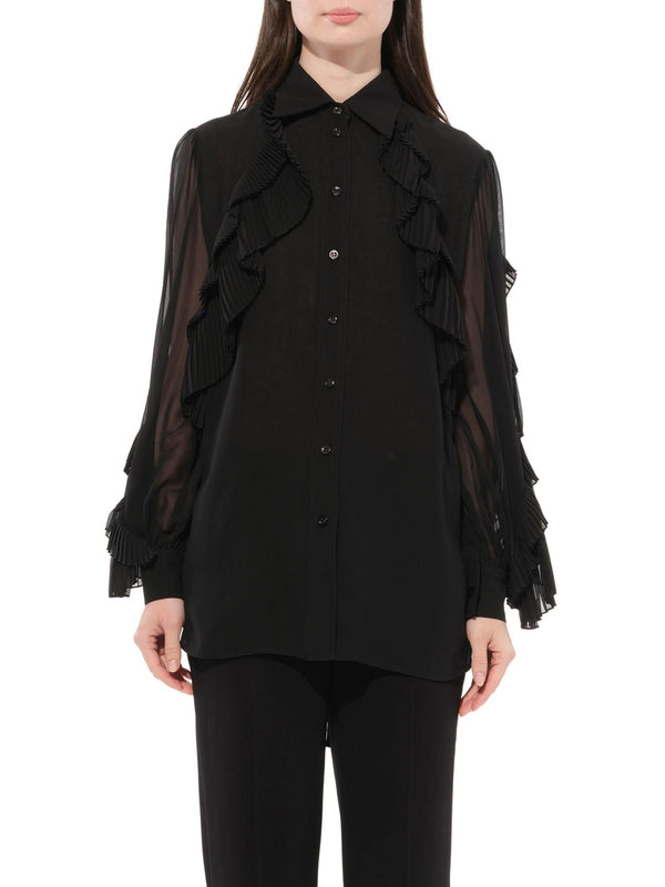 Long Sleeves Shirts in Black