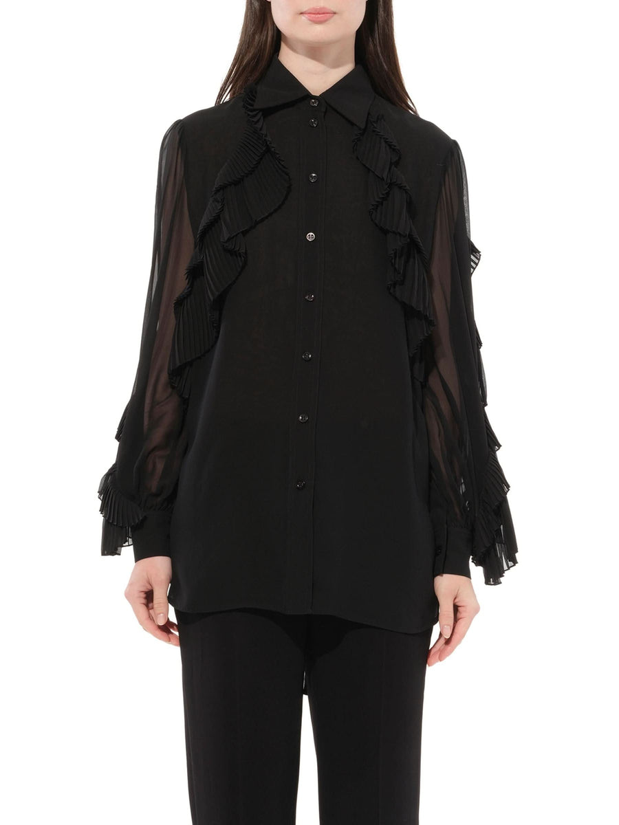 Long Sleeves Shirts in Black