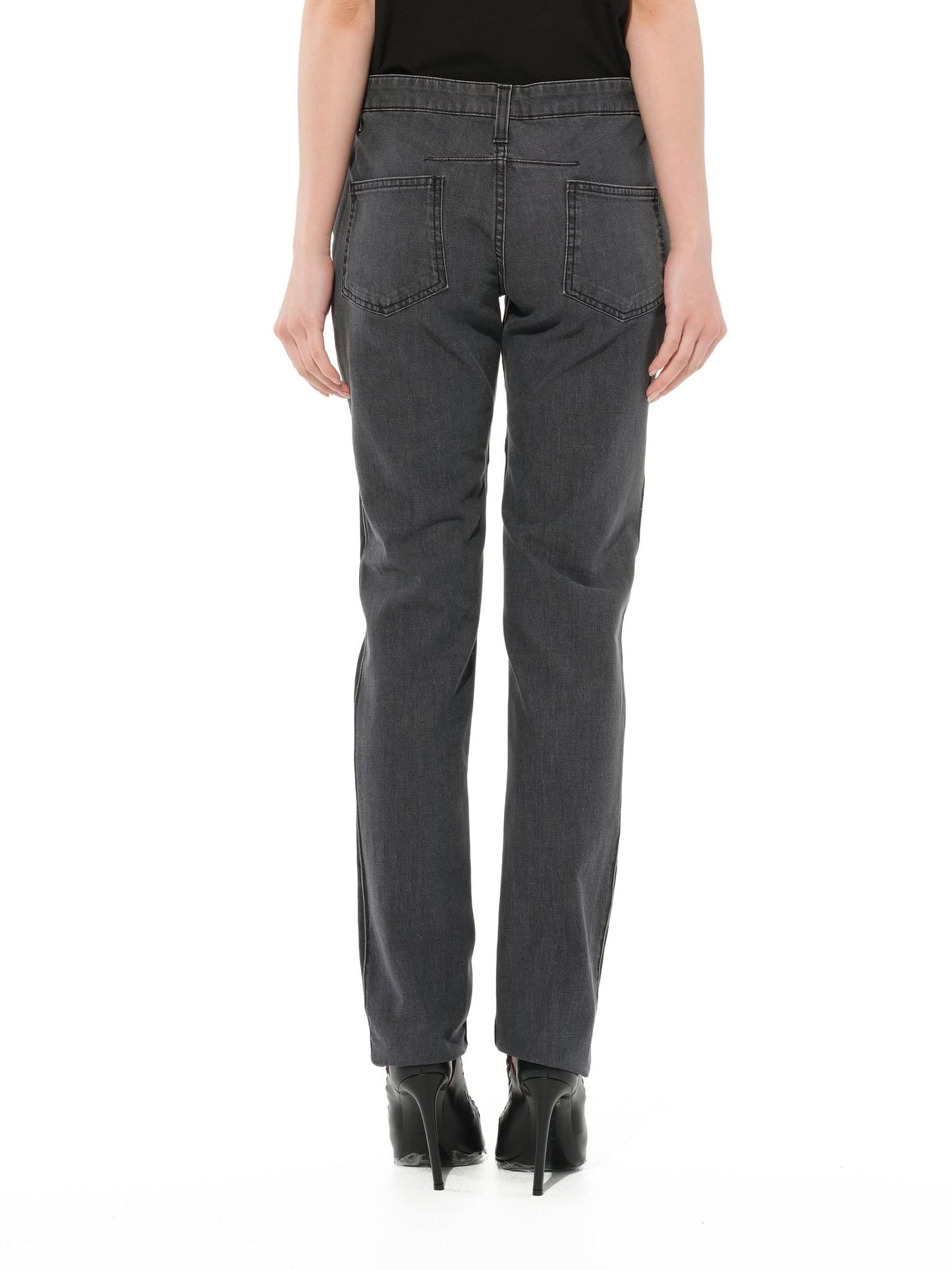 Jeans in Two Tone Black