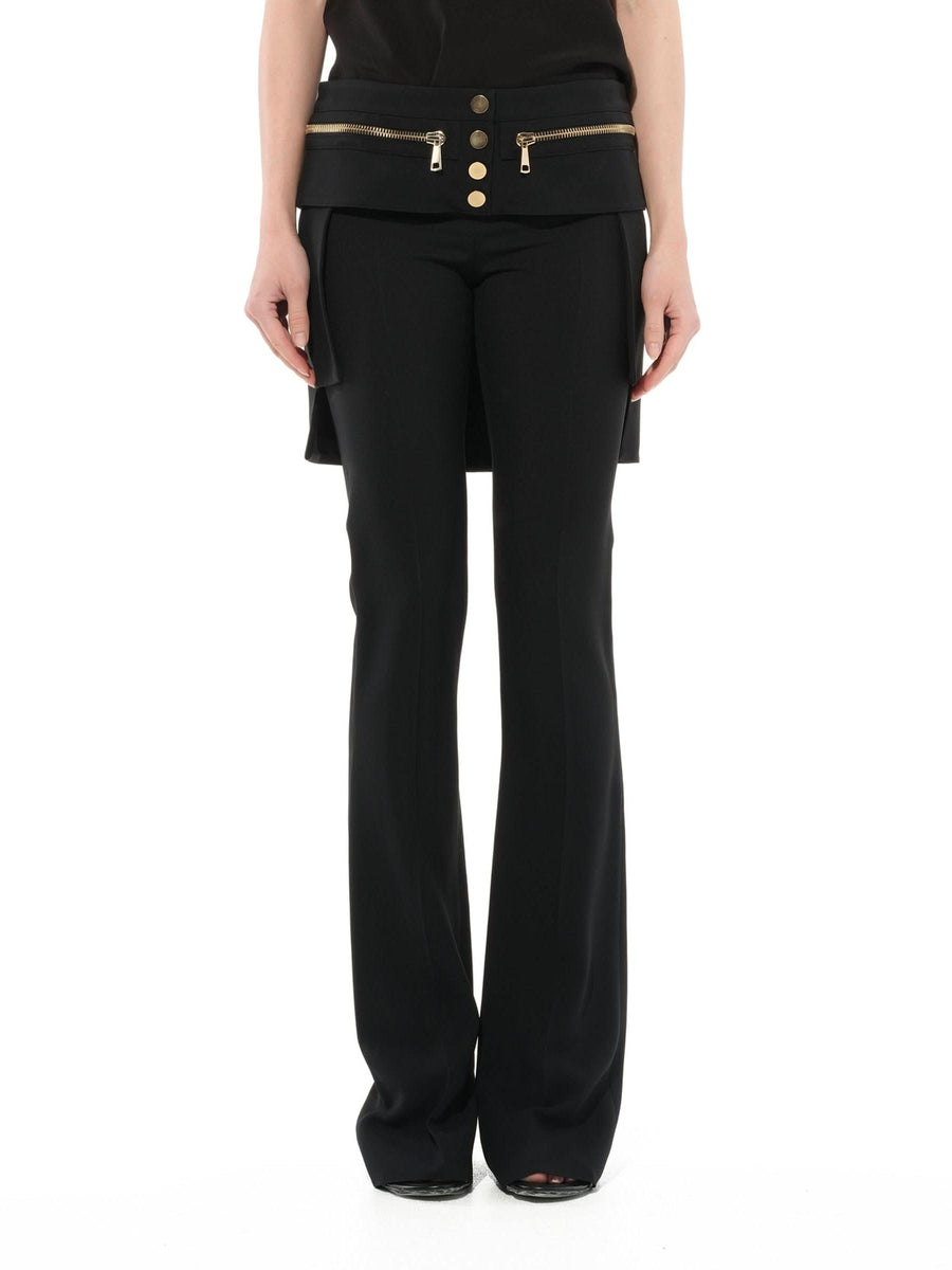 Wait Zip Pants in Black