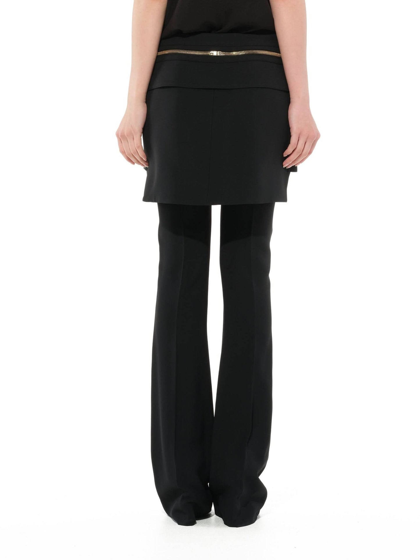 Wait Zip Pants in Black