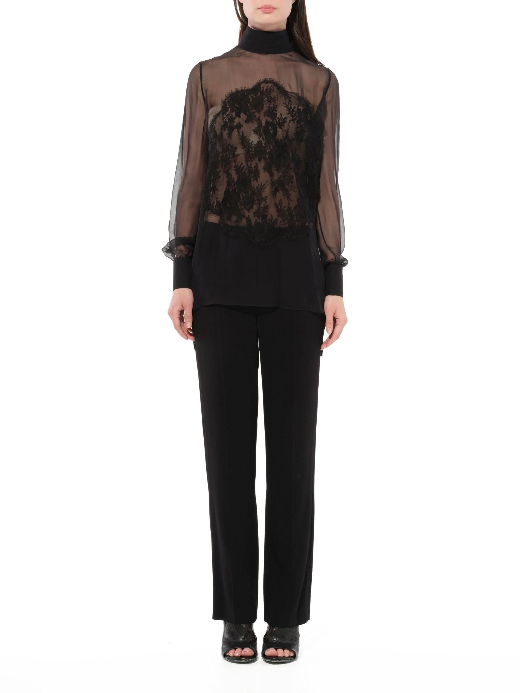 Podium Blouse in Black
