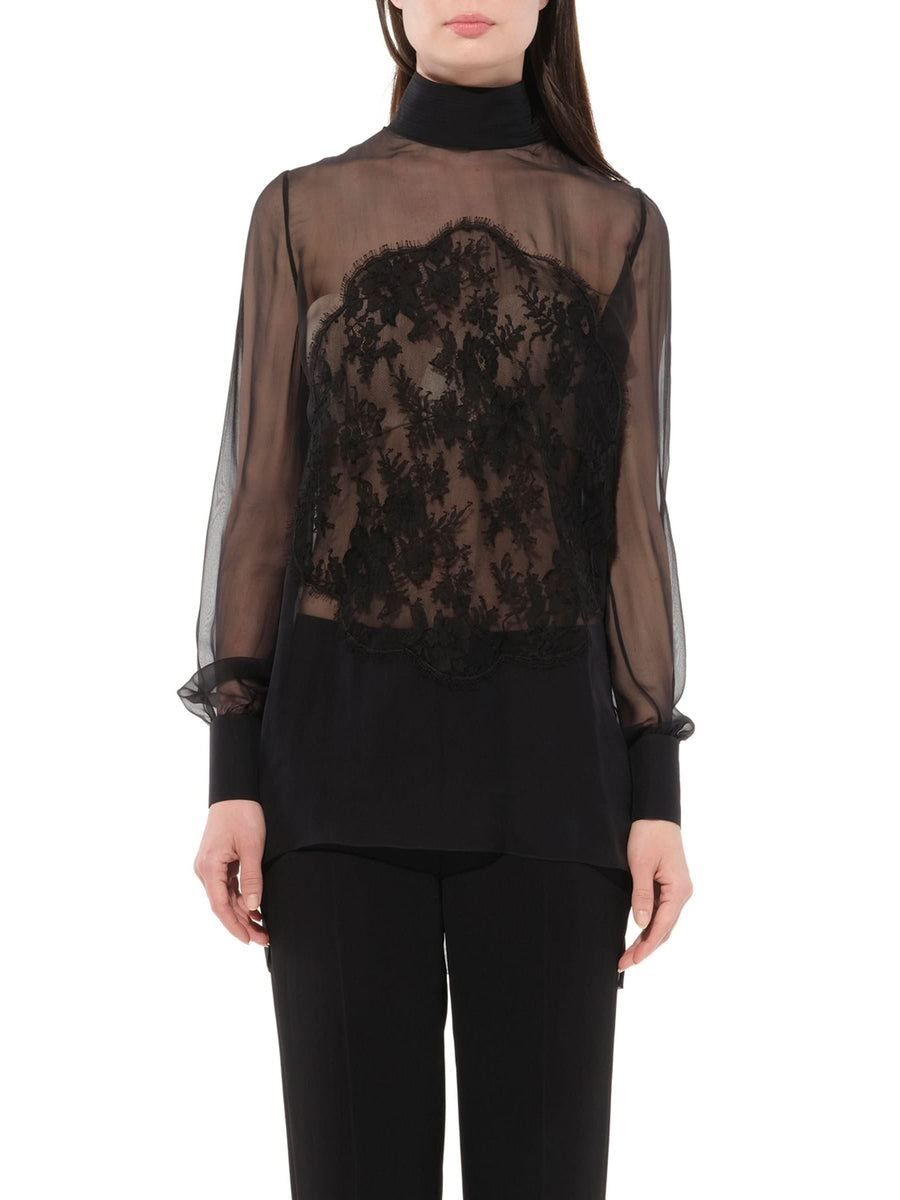 Podium Blouse in Black