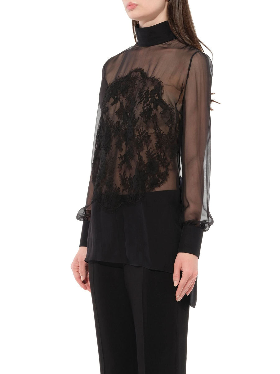 Podium Blouse in Black