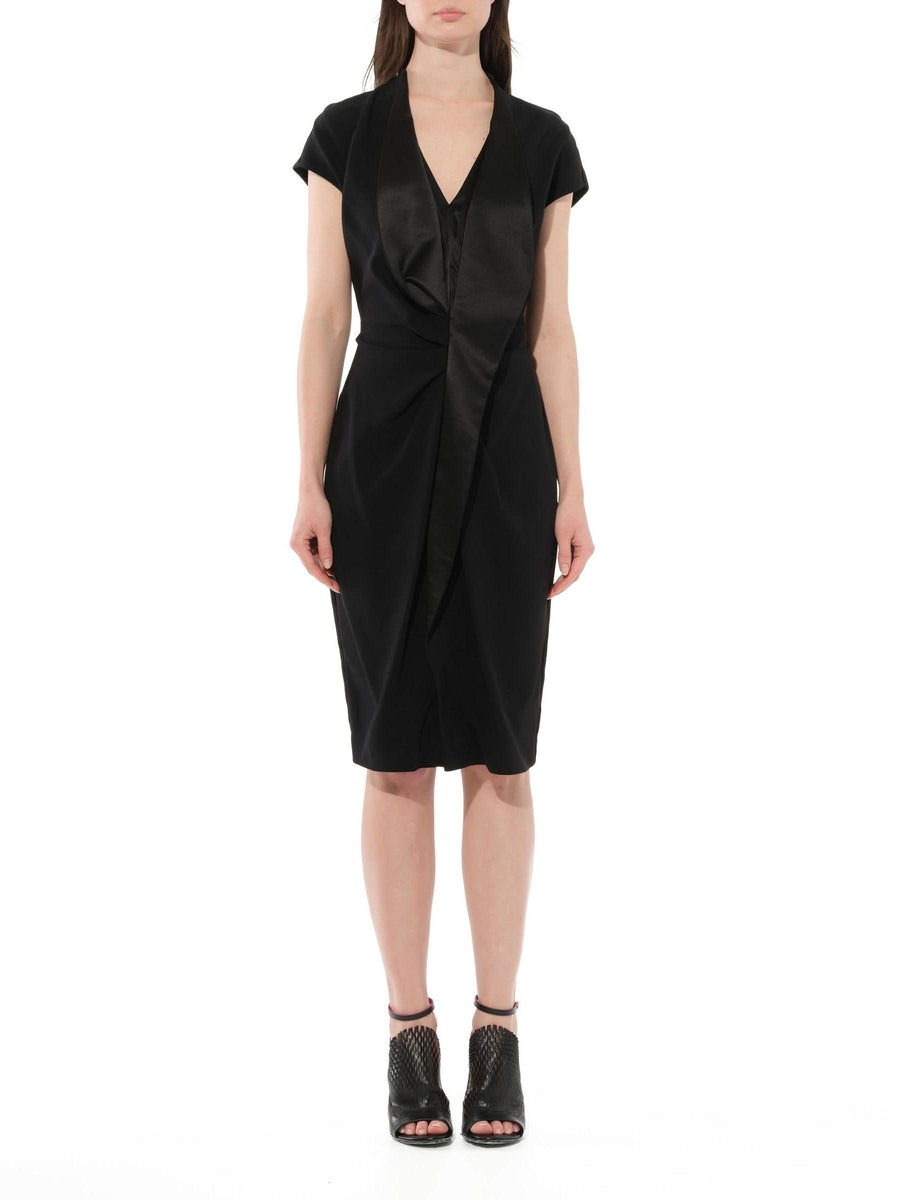Podium Dress in Black