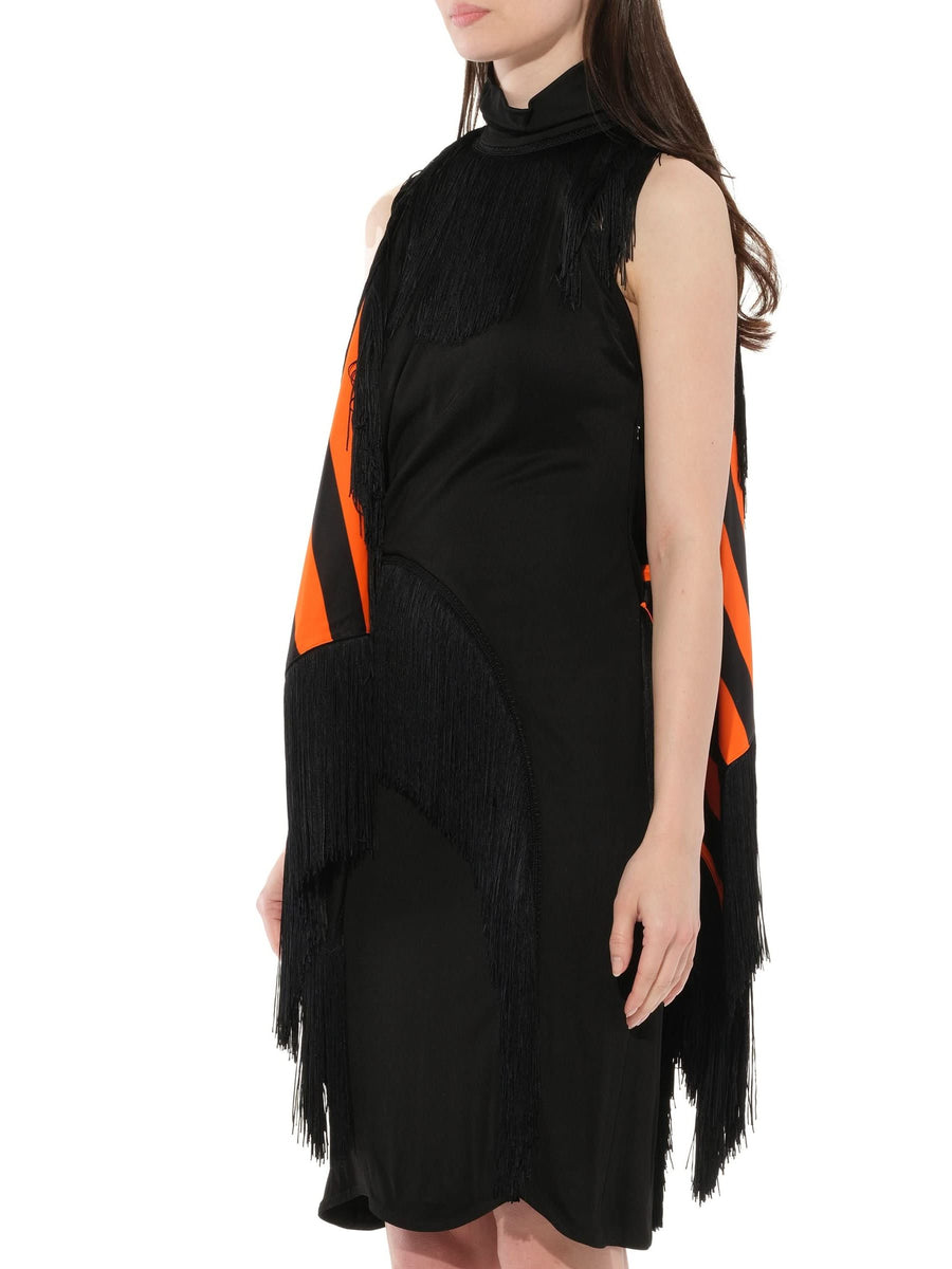 Podium Robe Dress in Black