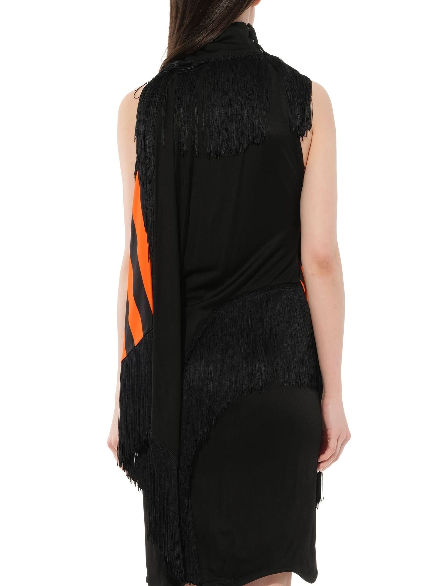 Podium Robe Dress in Black