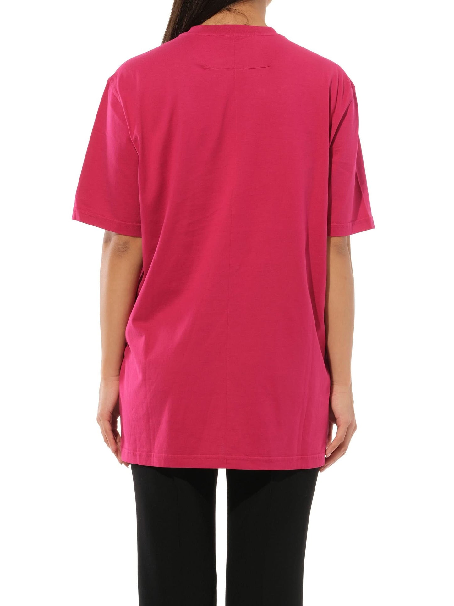 Short Sleeve T-Shirt in Fushia