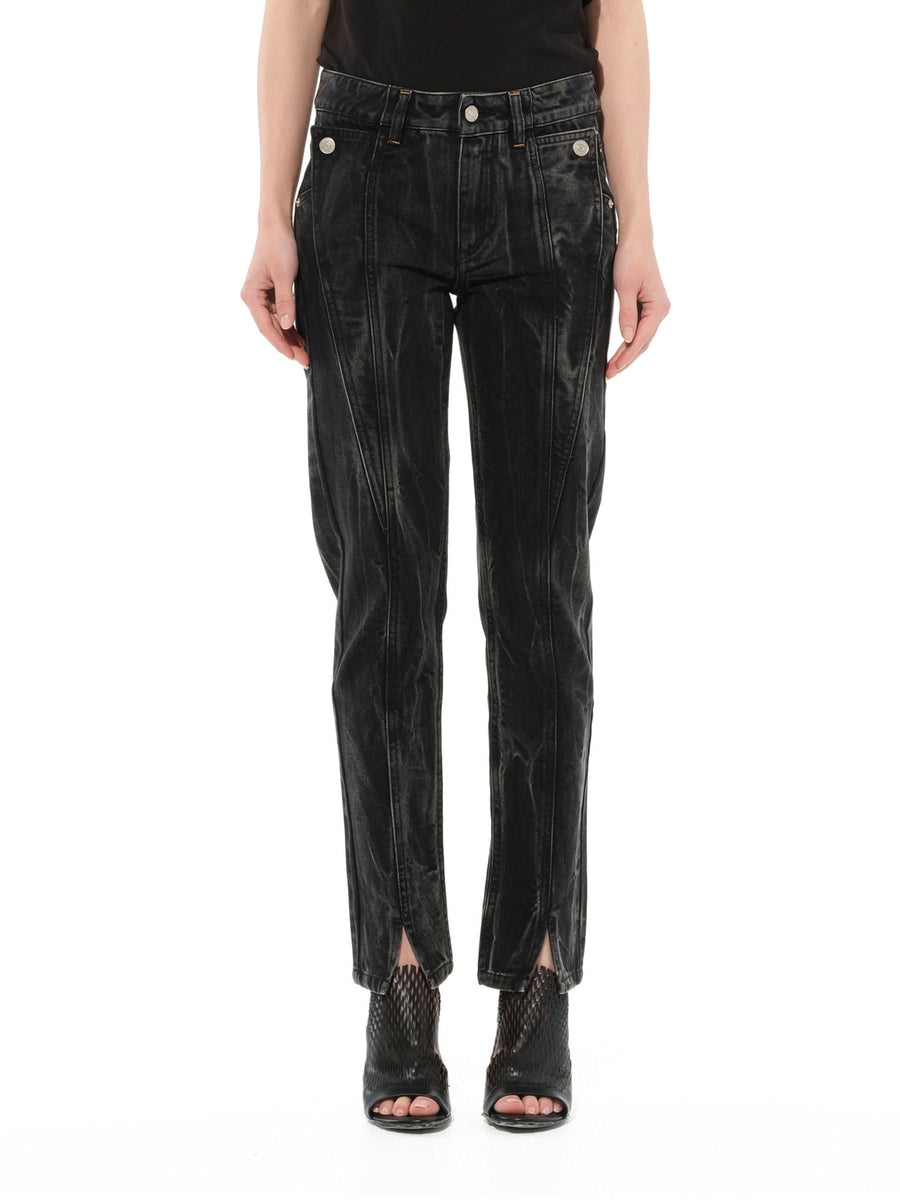 Slim Fit Jeans in Black