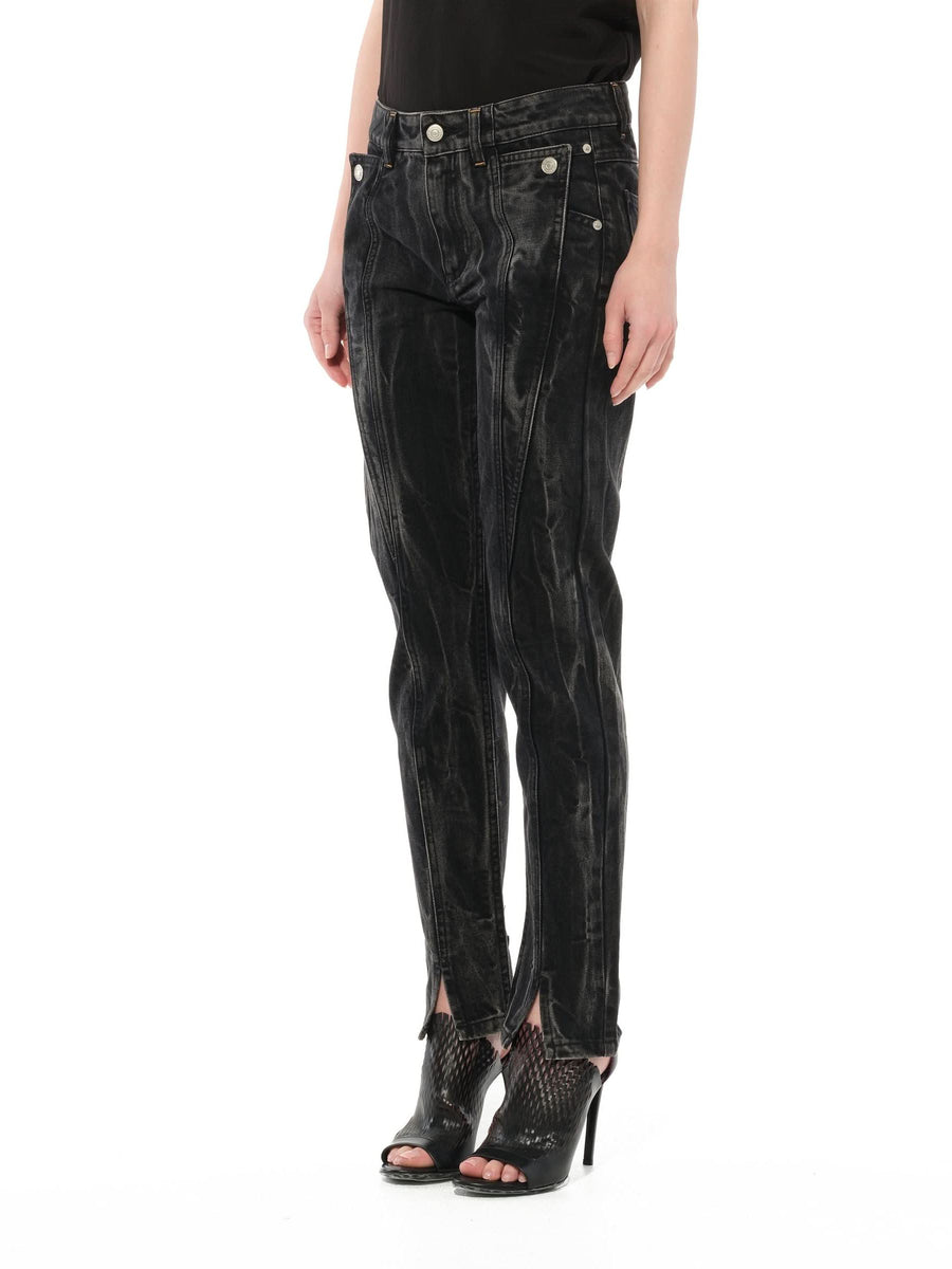 Slim Fit Jeans in Black