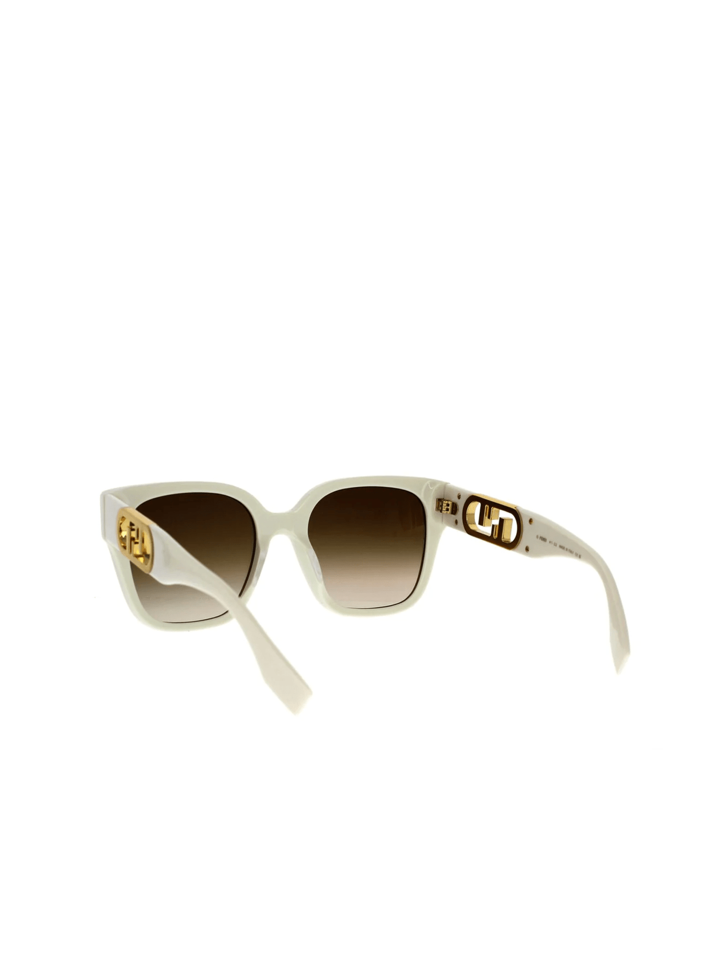 Fendi FE40063I 5425F Acetate Sunglasses in Ivory
