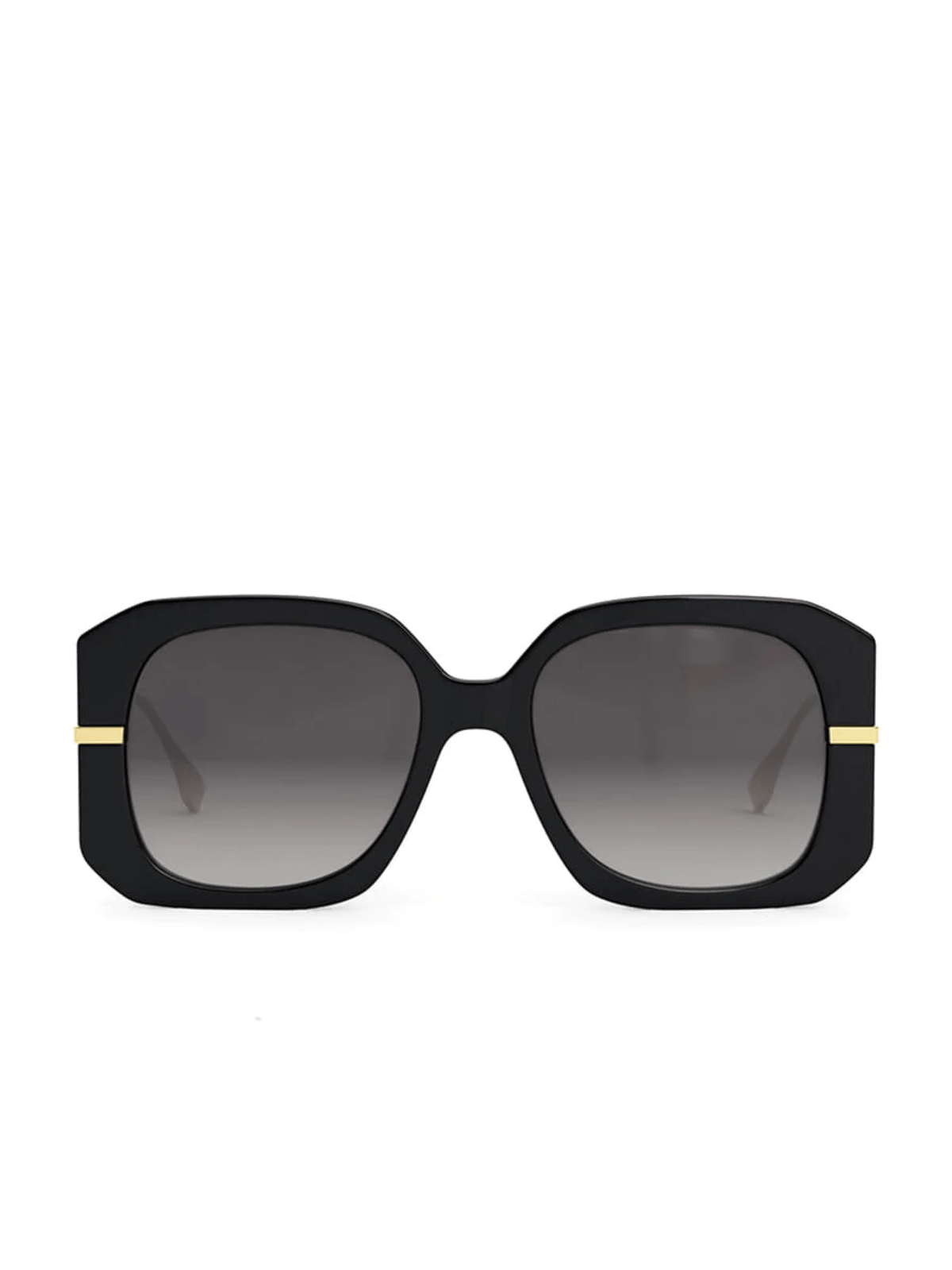 Fendi FE40065F 5601B 黑色醋酸纤维太阳镜