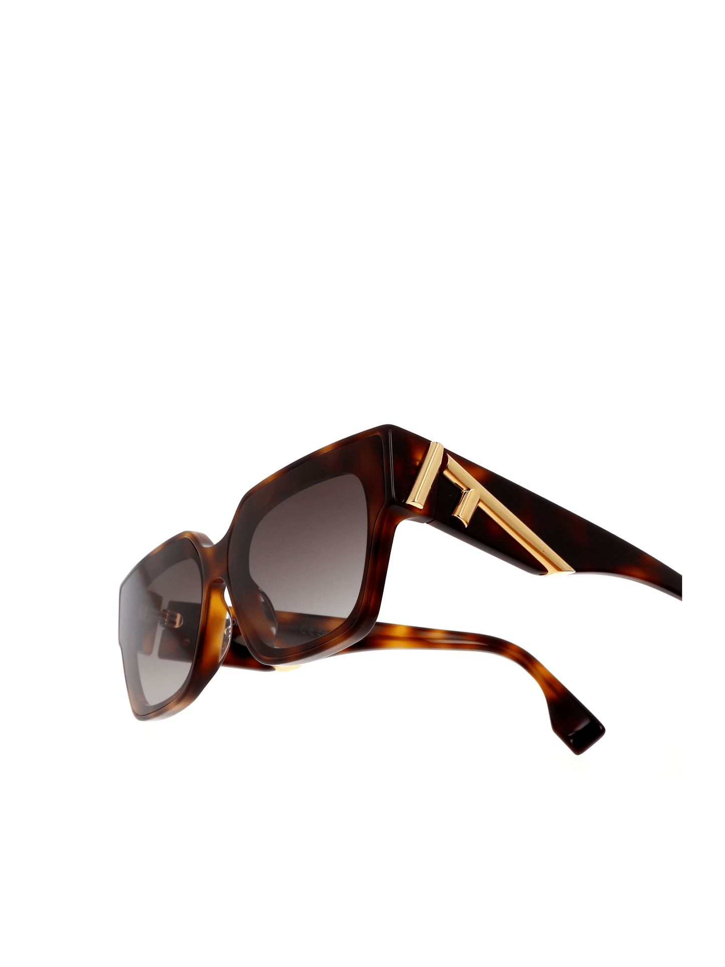 Fendi FE40099F 6653B Acetate Sunglasses in Tortoise