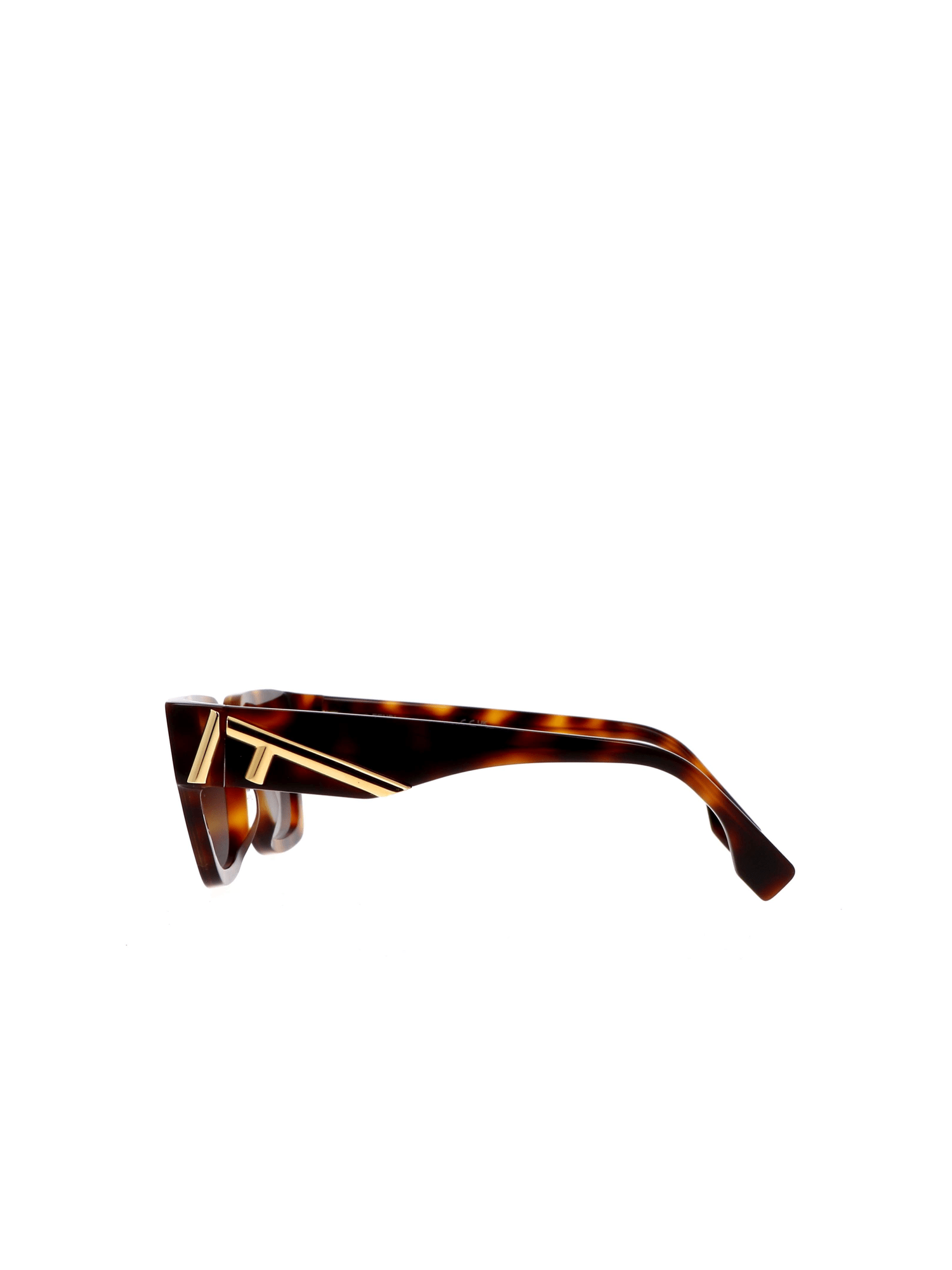 Fendi FE40099F 6653B 玳瑁色醋酸纤维太阳镜