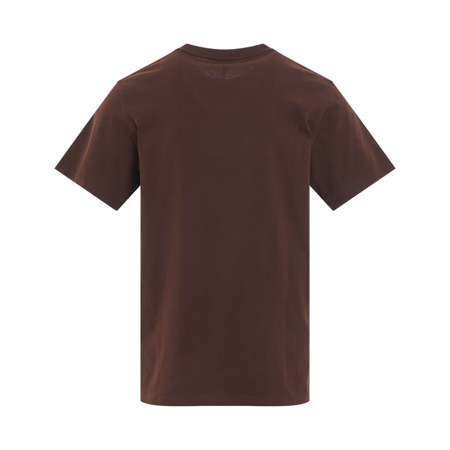 Anagram Logo T-Shirt in Chocolate Brown