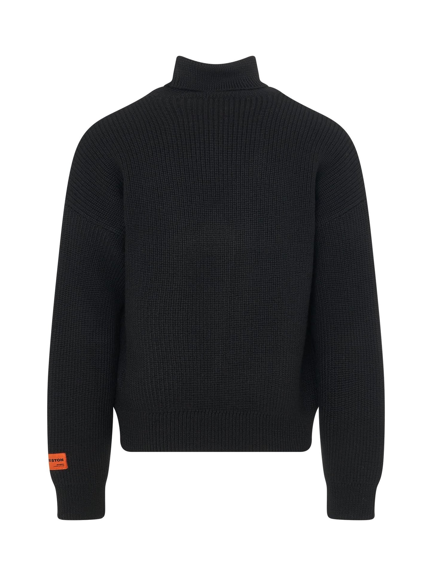 HPNY Knit Rollneck in Black/White