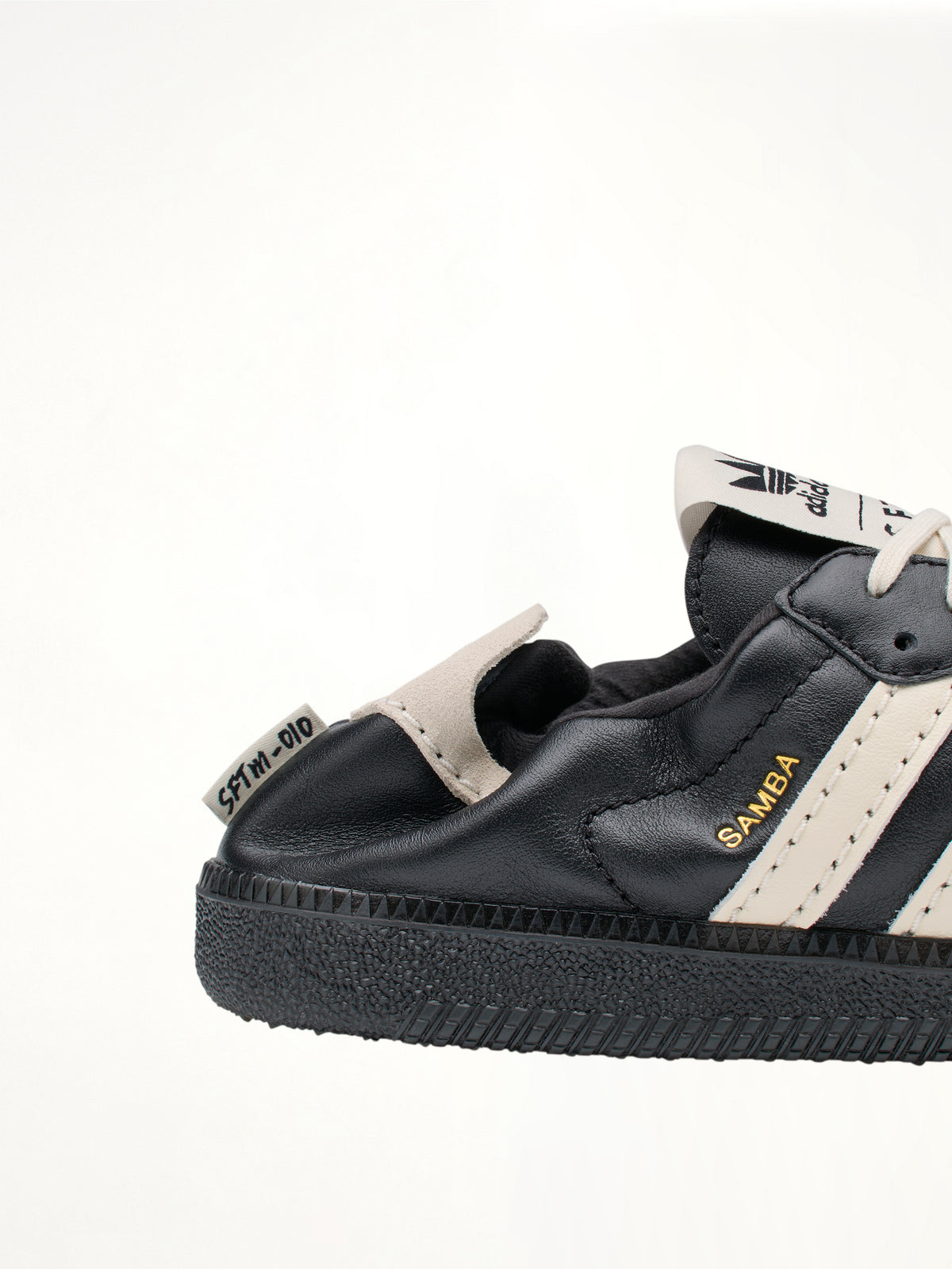 Adidas Samba OG SFTM in Core Black/Cream White