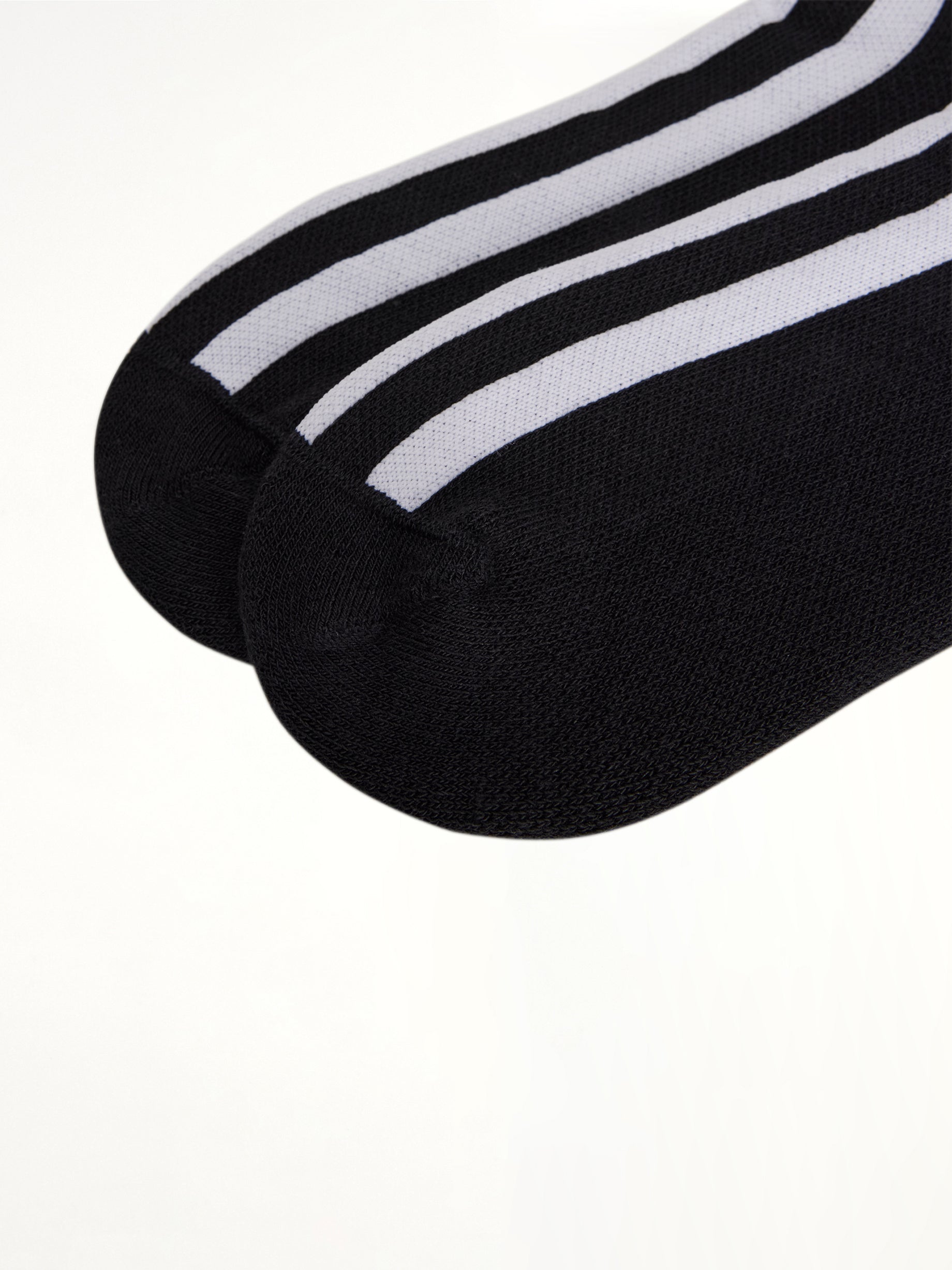 Y-3 Stripe Socks in Black/White