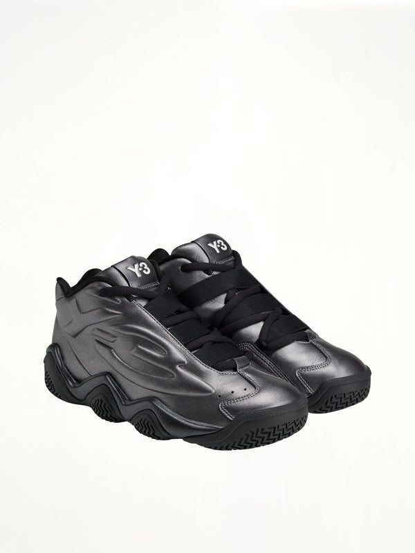 Y-3 Megaball Sneaker in Silver