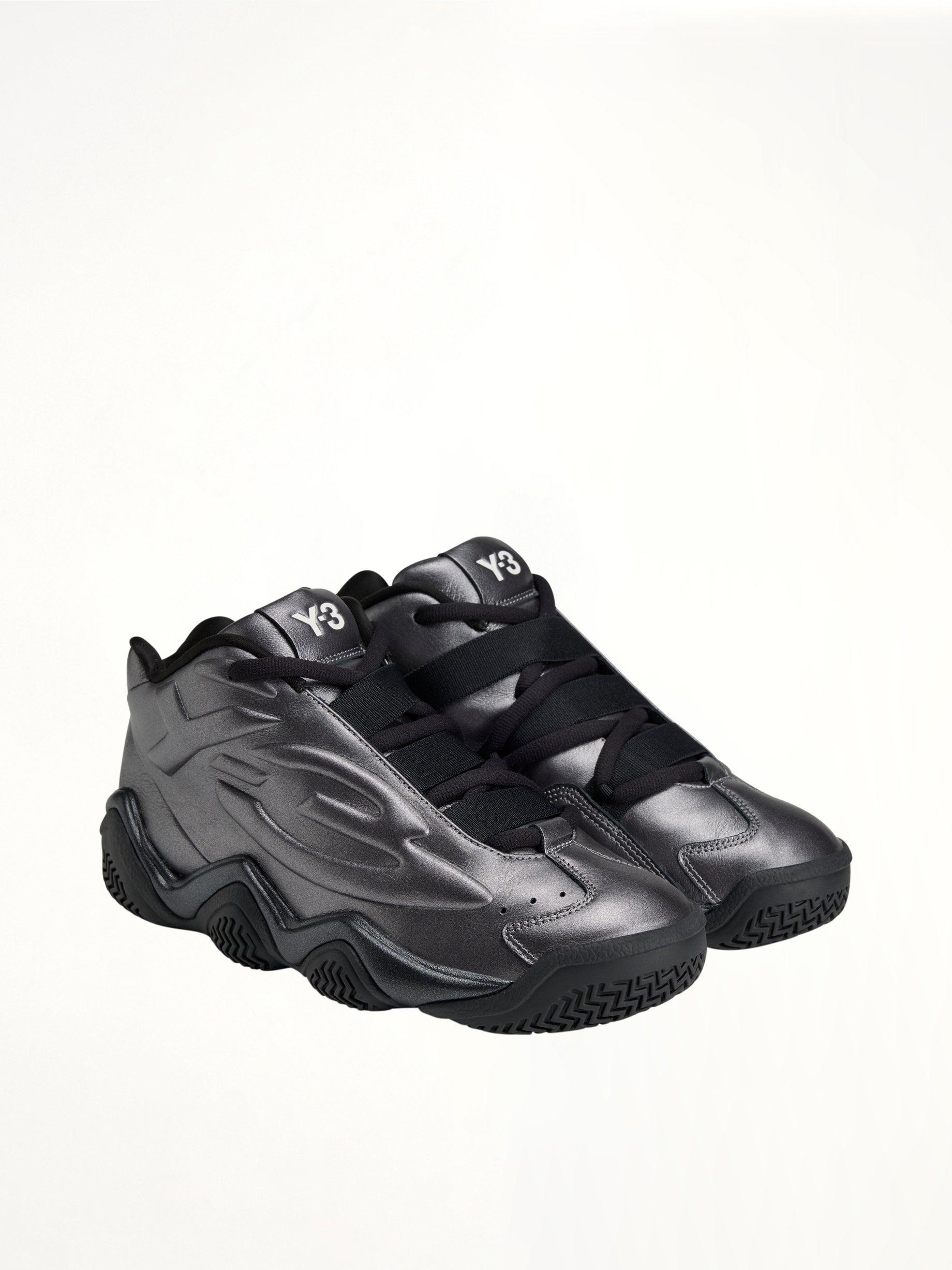 Y-3 Megaball Sneaker in Silver