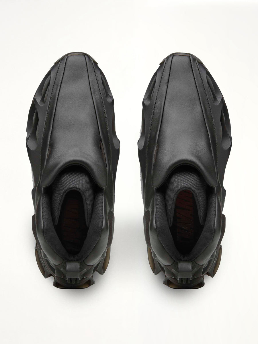 Adidas x Chavarria Mega Mid Sneaker in Core Black
