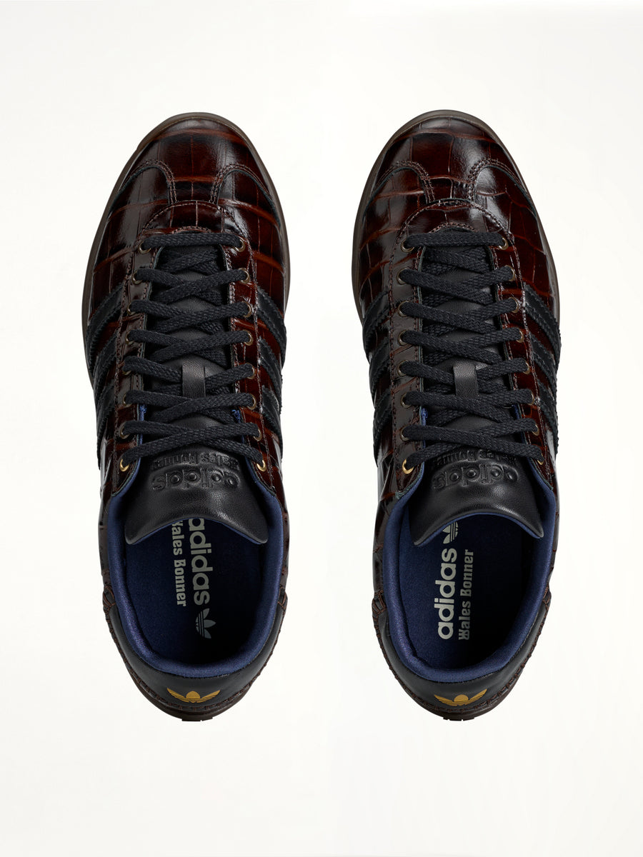 Adidas x WB Karintha Croc in Dark Brown