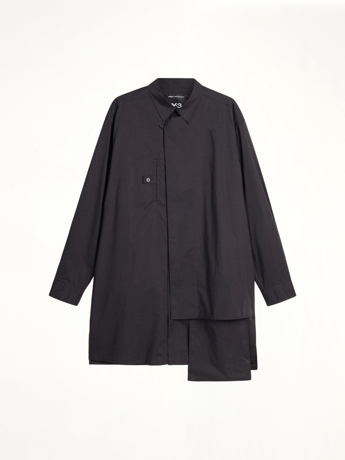 Adaptive Cotton Shirt in Black