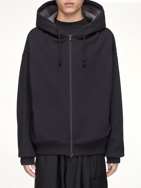 F1 Zip Hoodie in Black