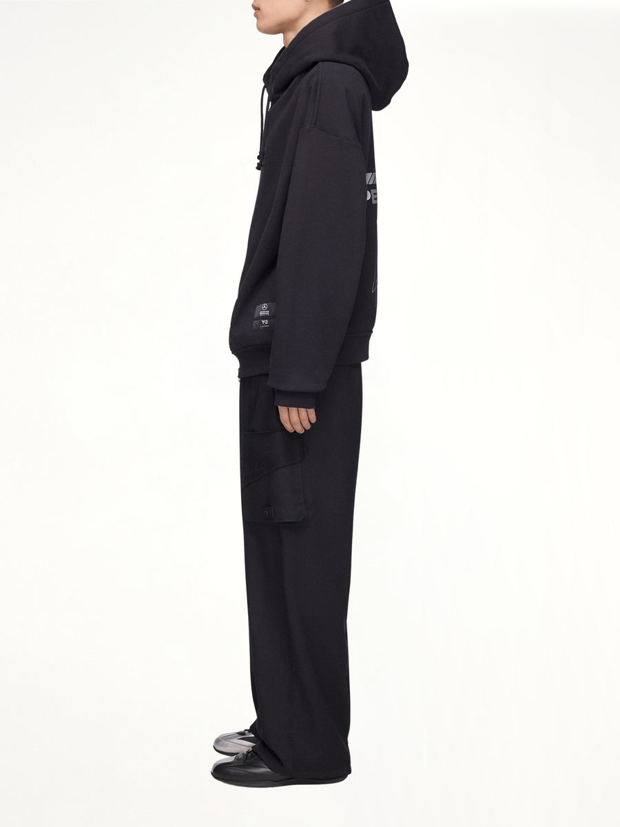 F1 Zip Hoodie in Black