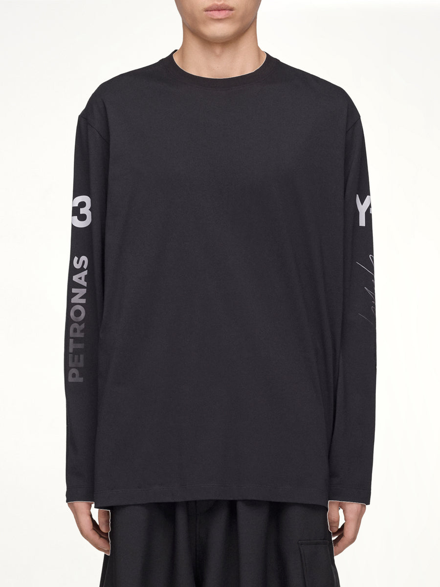 F1 Chaos LS T-Shirt in Black