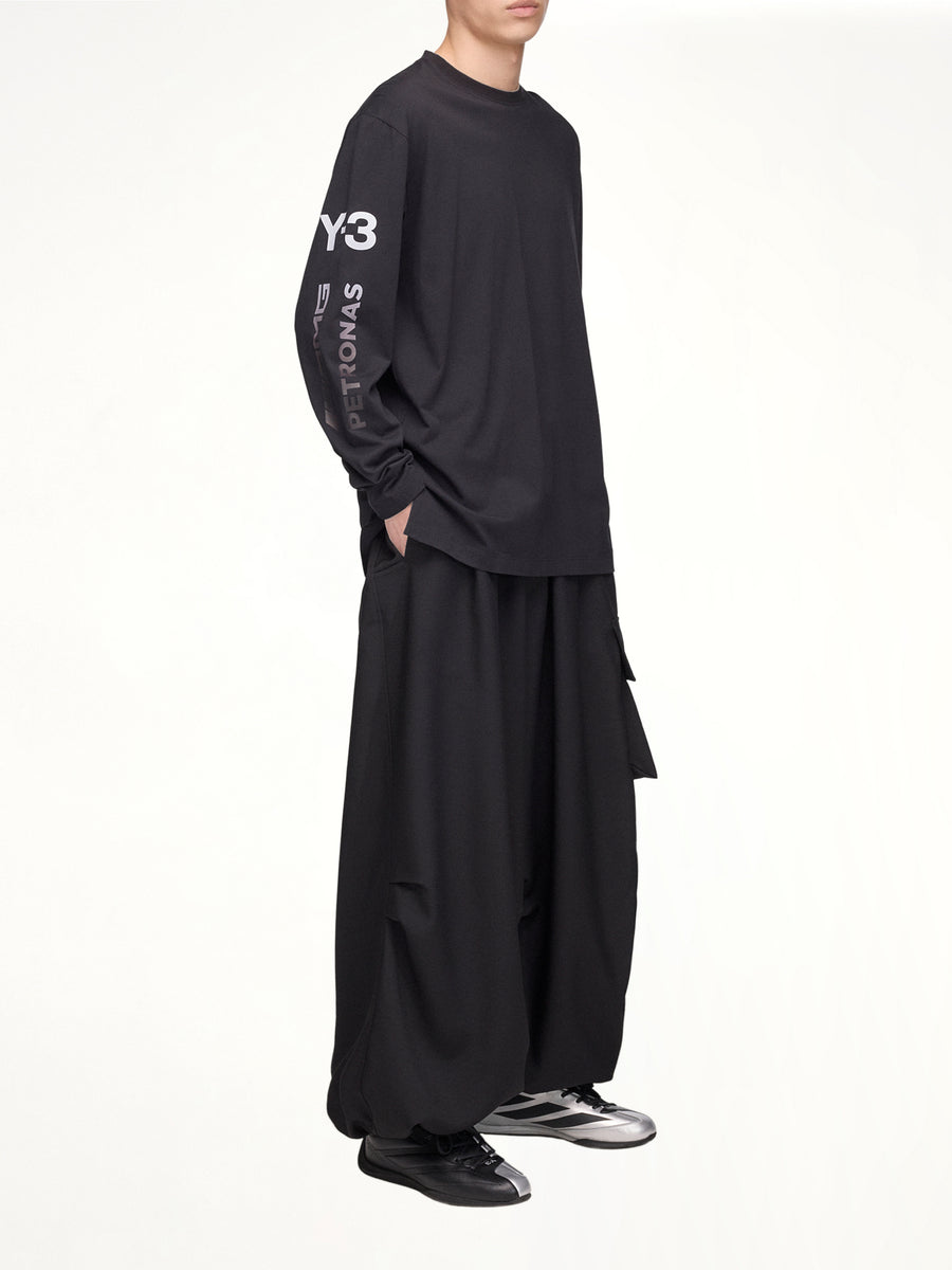 F1 Chaos LS T-Shirt in Black