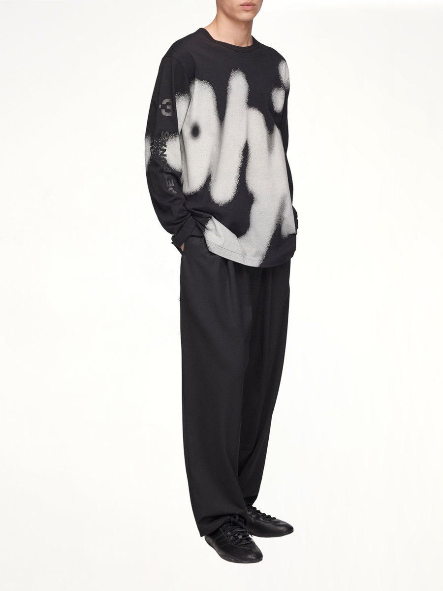 F1 Yohji LS T-Shirt in Black